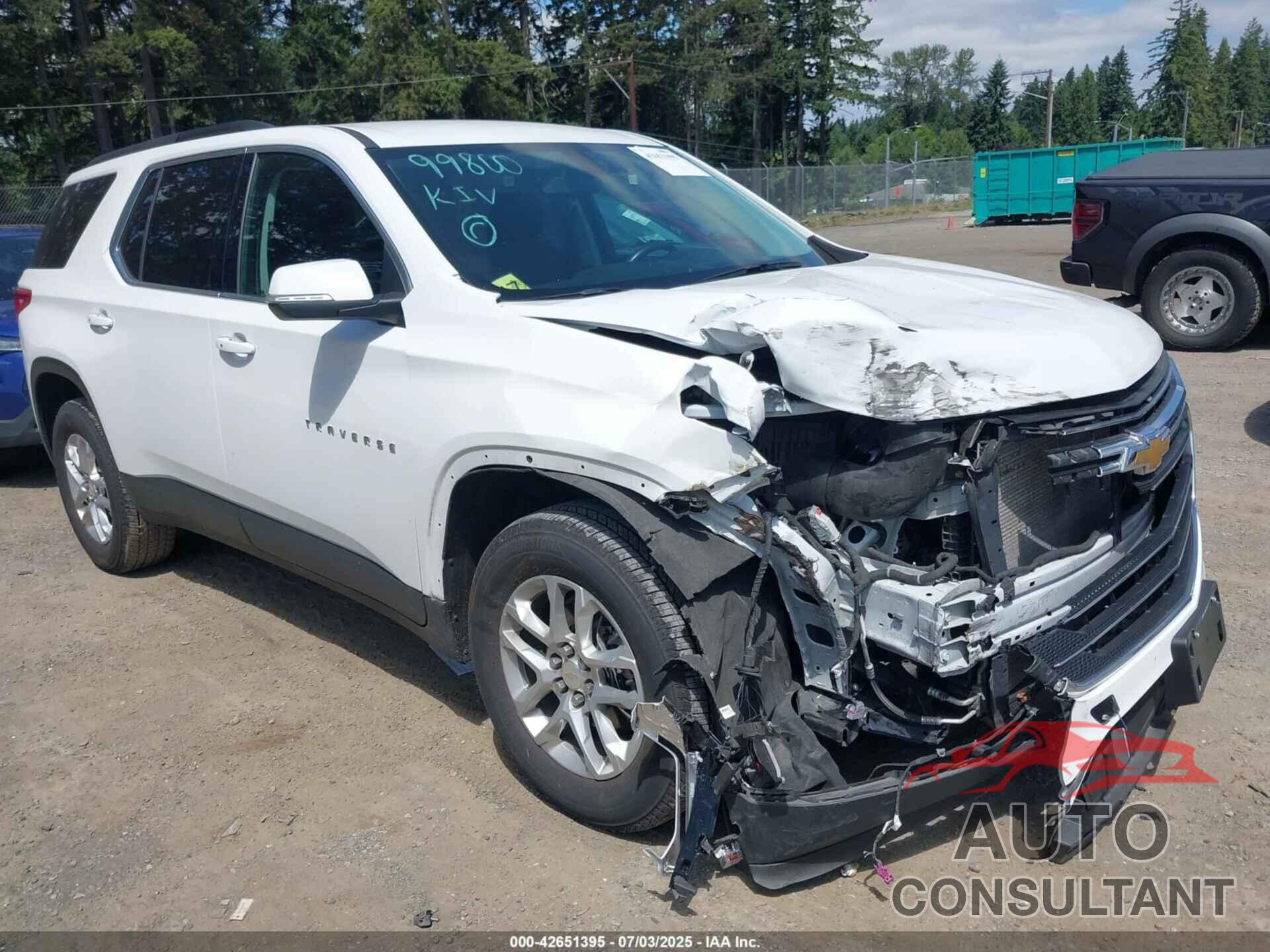 CHEVROLET TRAVERSE 2021 - 1GNERGKW7MJ183331