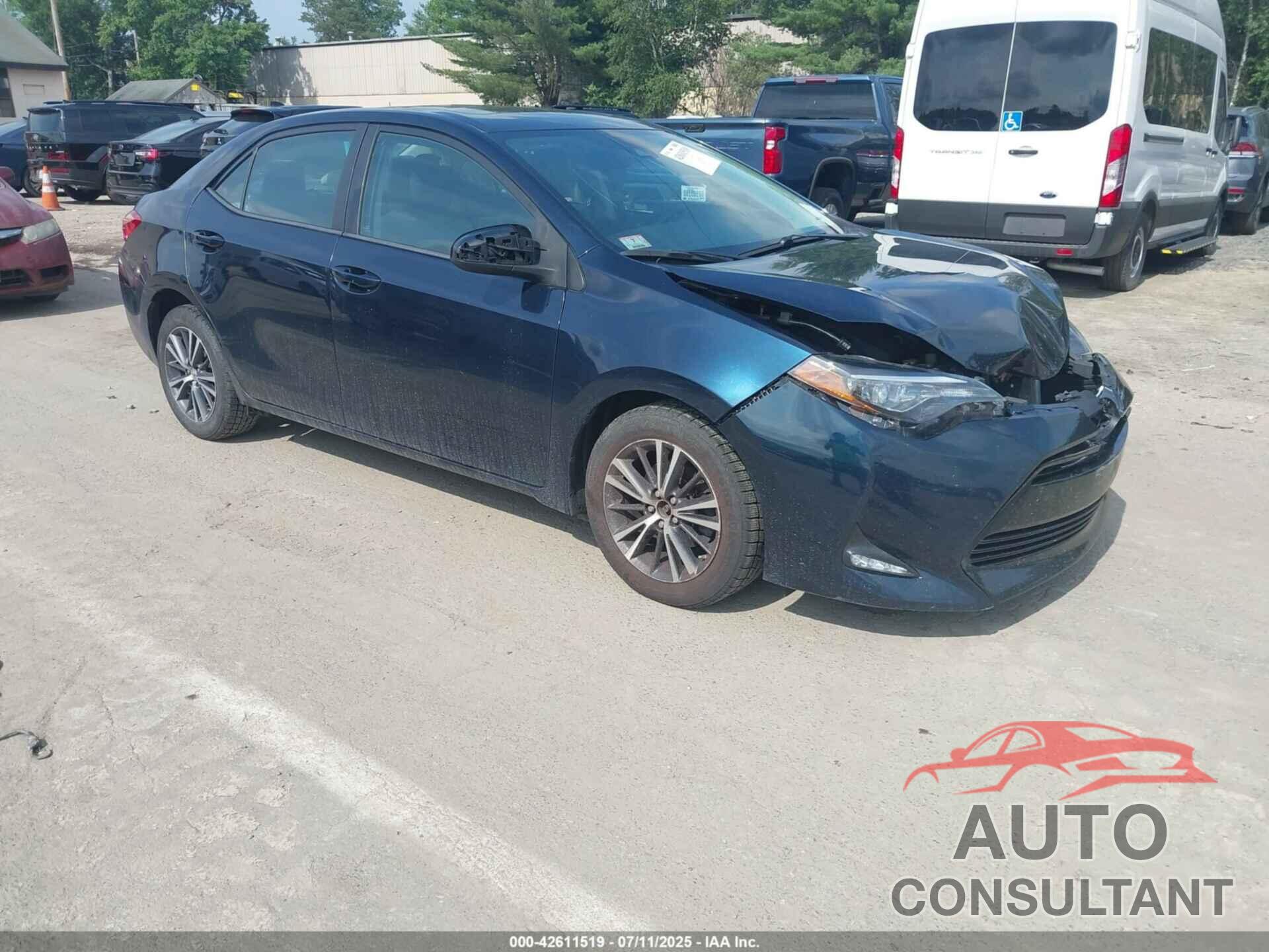 TOYOTA COROLLA 2019 - 2T1BURHE5KC175502