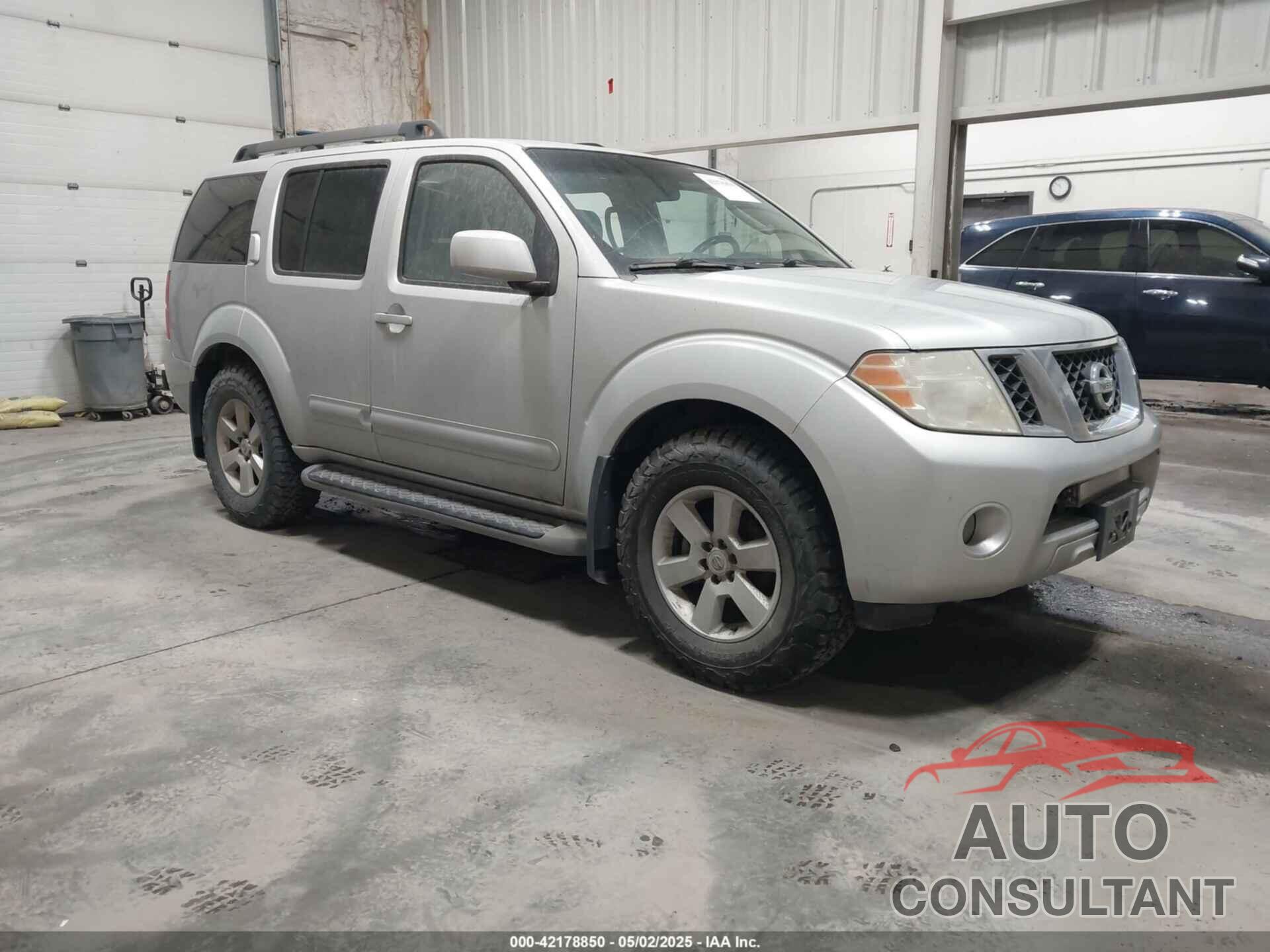 NISSAN PATHFINDER 2009 - 5N1AR18B59C606746