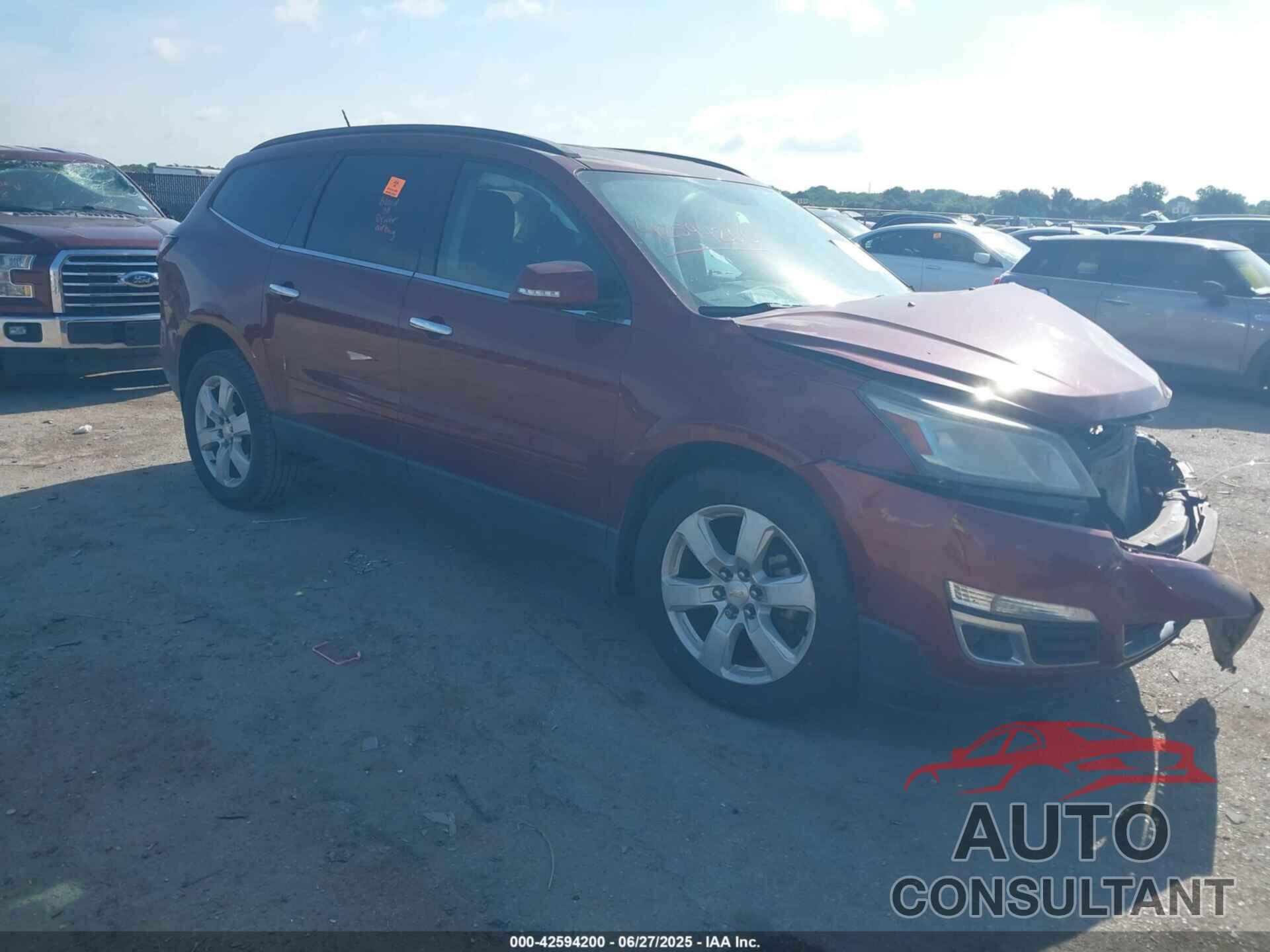 CHEVROLET TRAVERSE 2016 - 1GNKRGKD5GJ171216