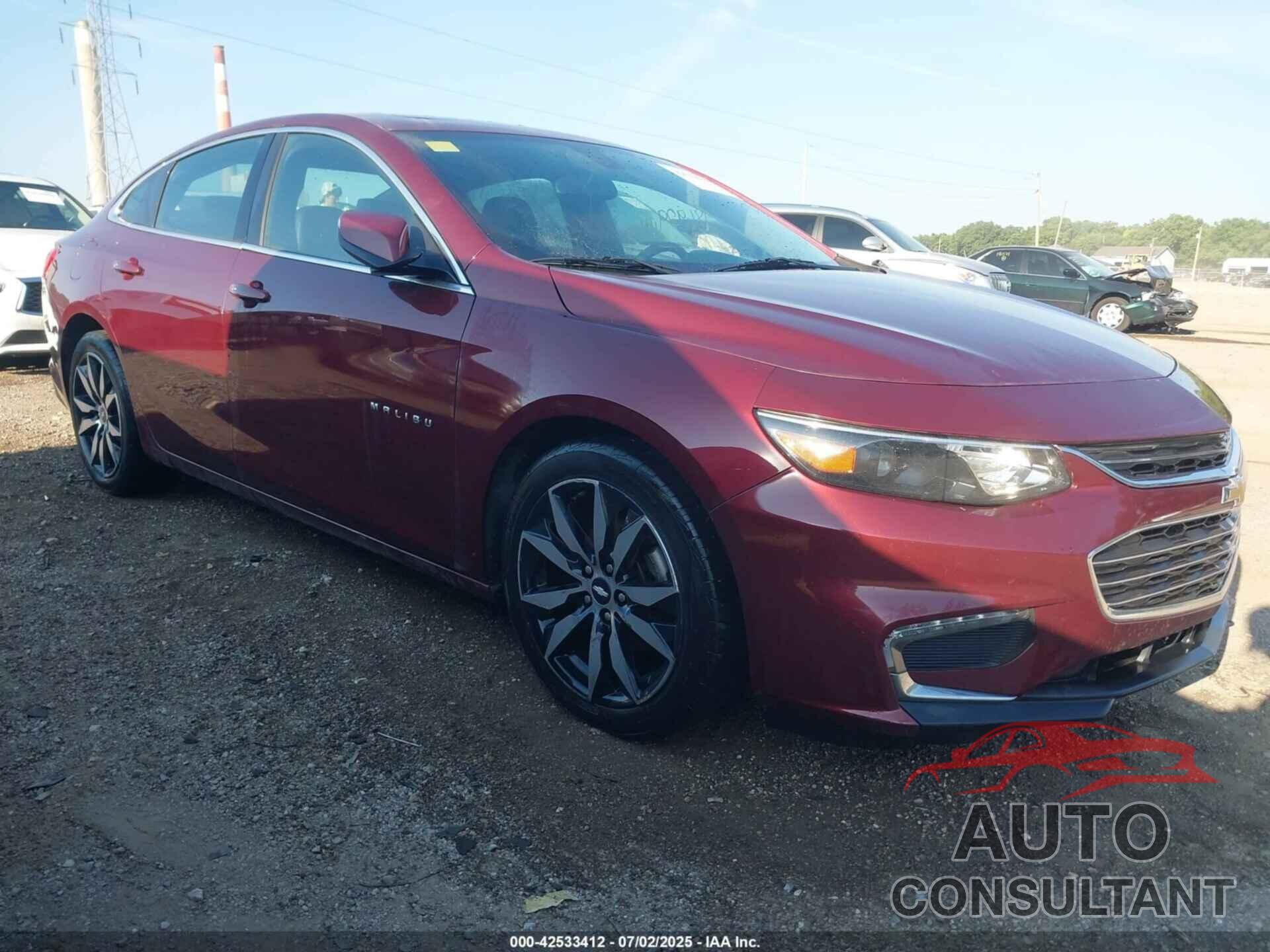 CHEVROLET MALIBU 2016 - 1G1ZE5ST3GF304288