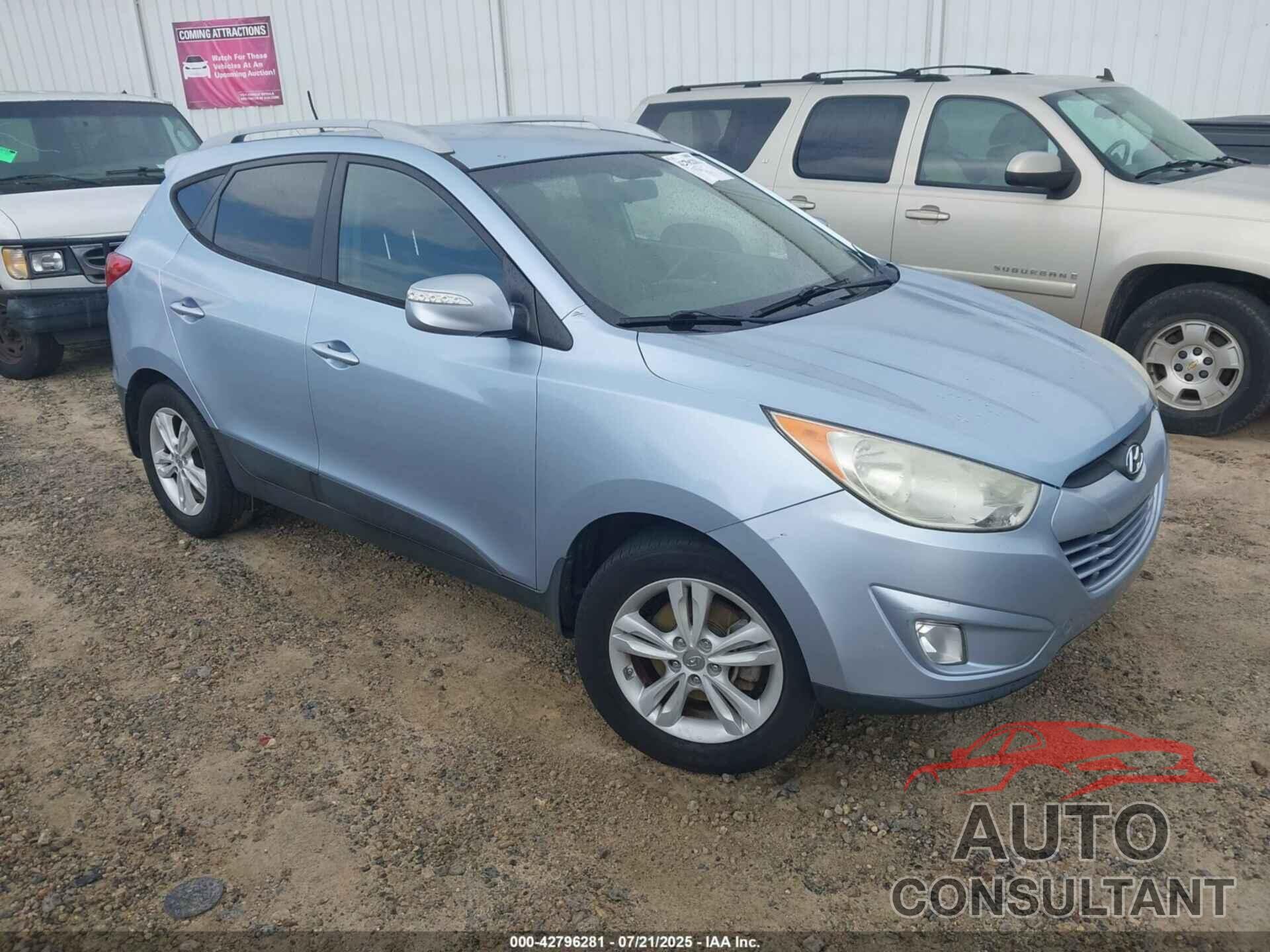 HYUNDAI TUCSON 2013 - KM8JU3AC6DU616931