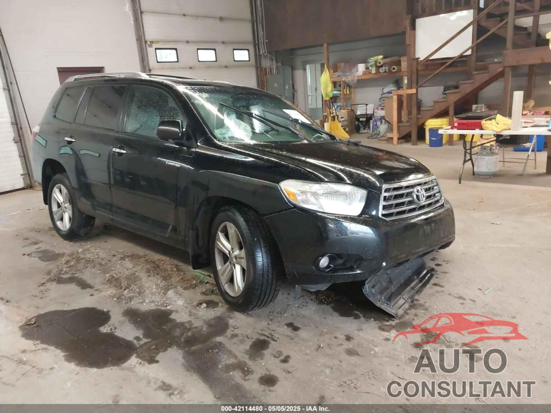 TOYOTA HIGHLANDER 2010 - 5TDDK3EH3AS037831