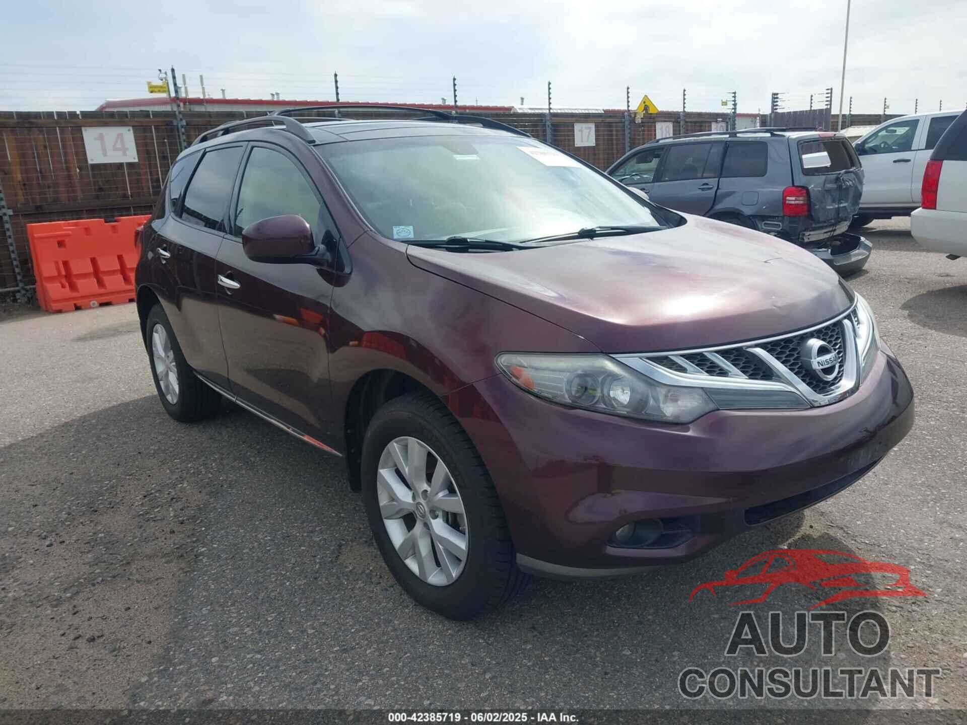 NISSAN MURANO 2014 - JN8AZ1MW5EW529631