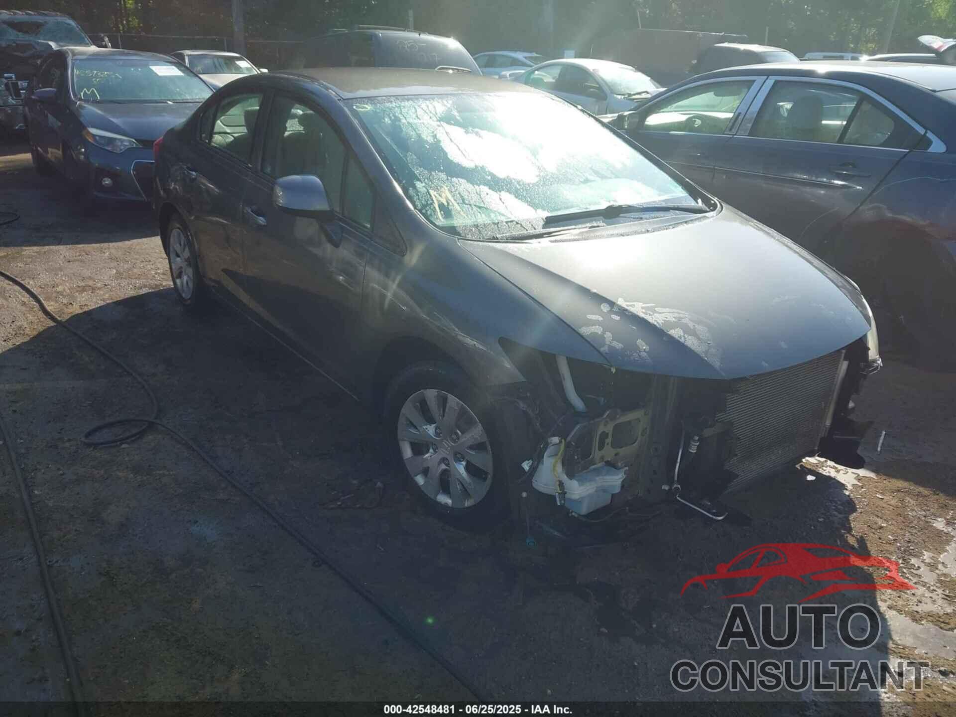 HONDA CIVIC 2012 - 2HGFB2F53CH599657