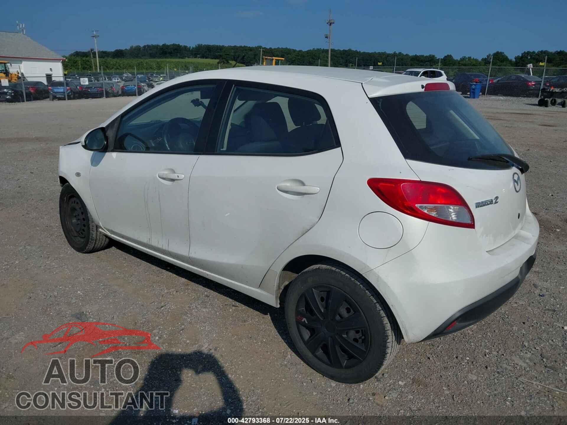 MAZDA MAZDA2 2013 - JM1DE1KY3D0155739