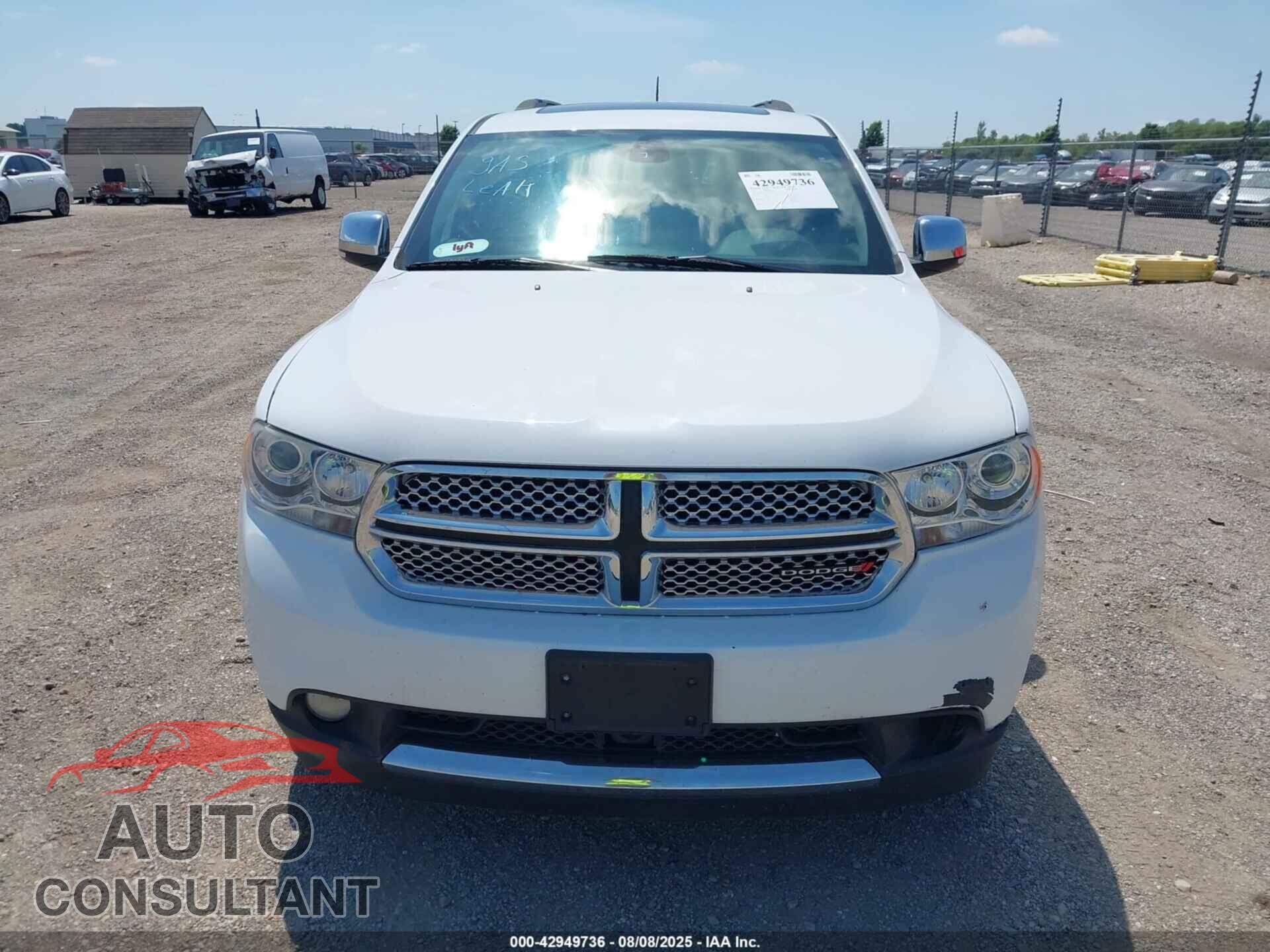 DODGE DURANGO 2013 - 1C4RDJEG3DC678754