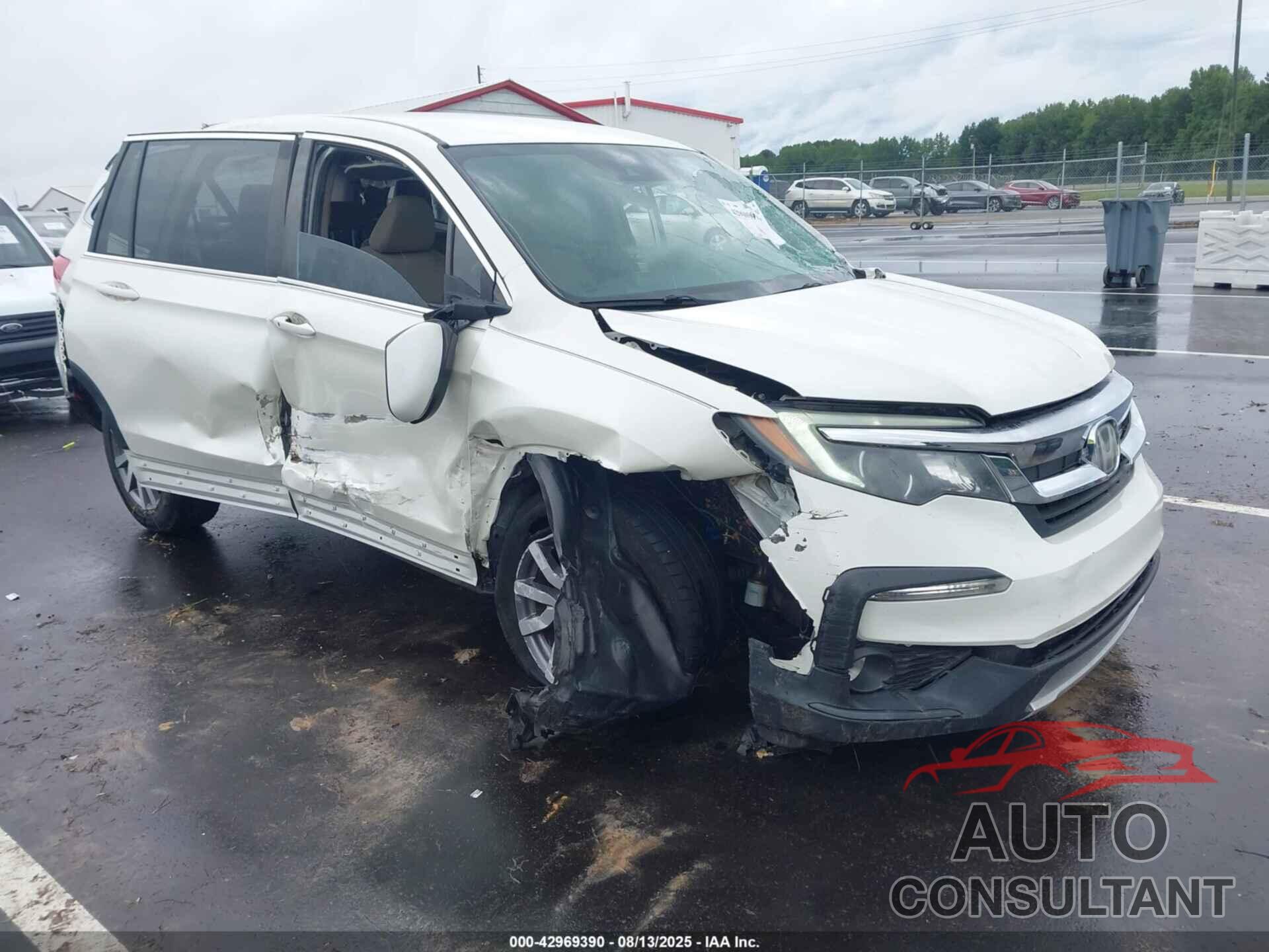HONDA PILOT 2019 - 5FNYF5H37KB020537