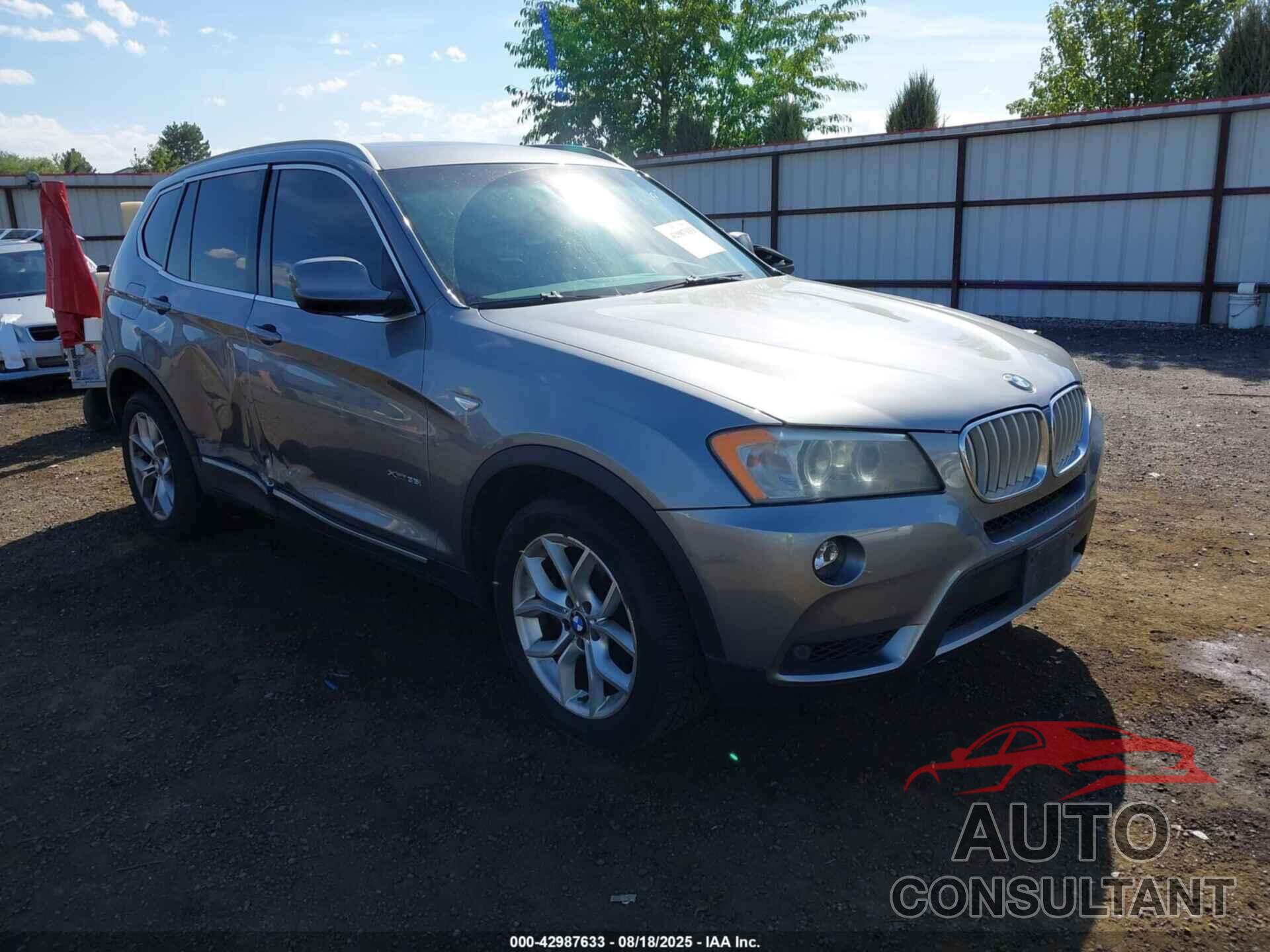 BMW X3 2011 - 5UXWX7C53BL731298