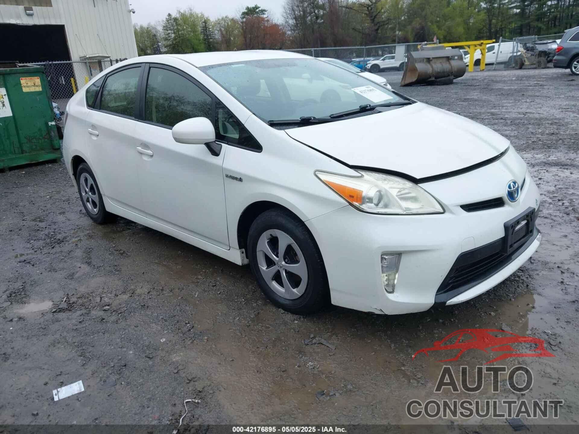 TOYOTA PRIUS 2012 - JTDKN3DU1C5387772