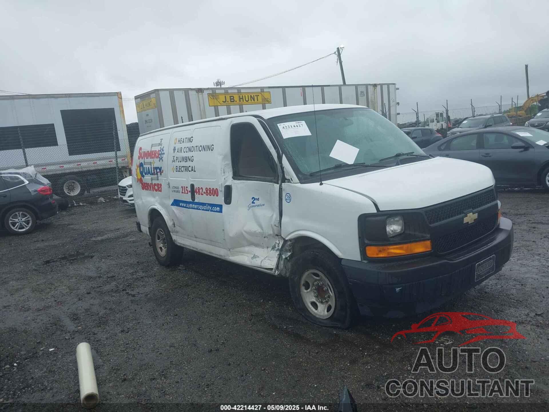 CHEVROLET EXPRESS 2500 2017 - 1GCWGAFF1H1166511