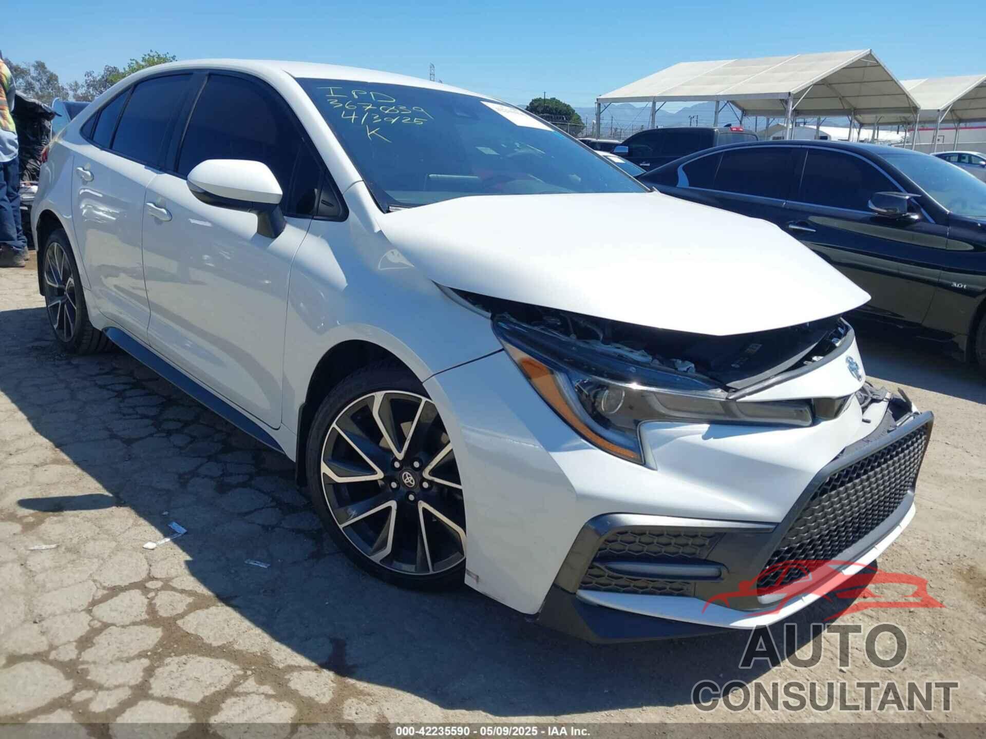 TOYOTA COROLLA 2021 - JTDS4MCE0MJ068293