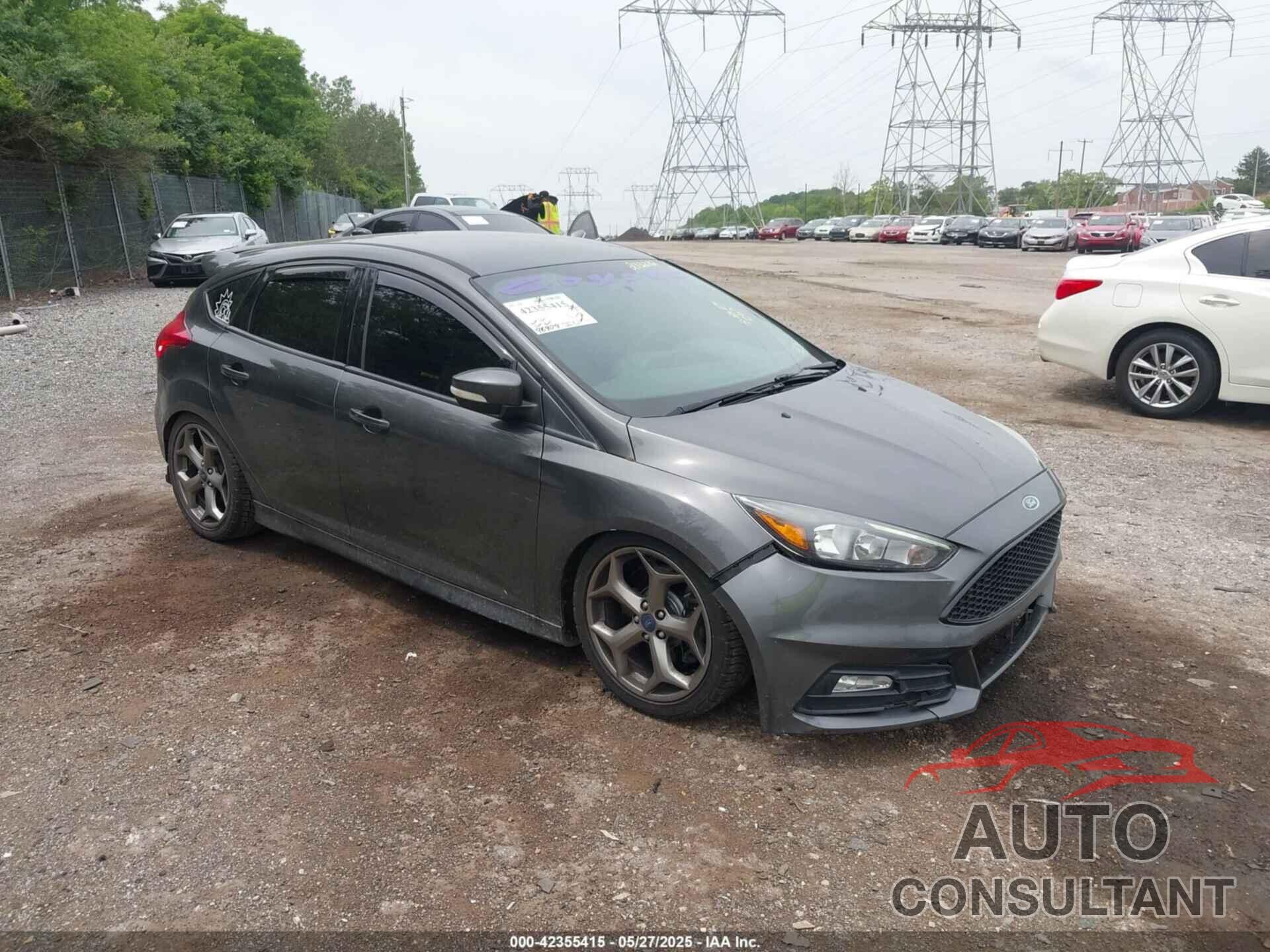FORD FOCUS ST 2018 - 1FADP3L99JL243272