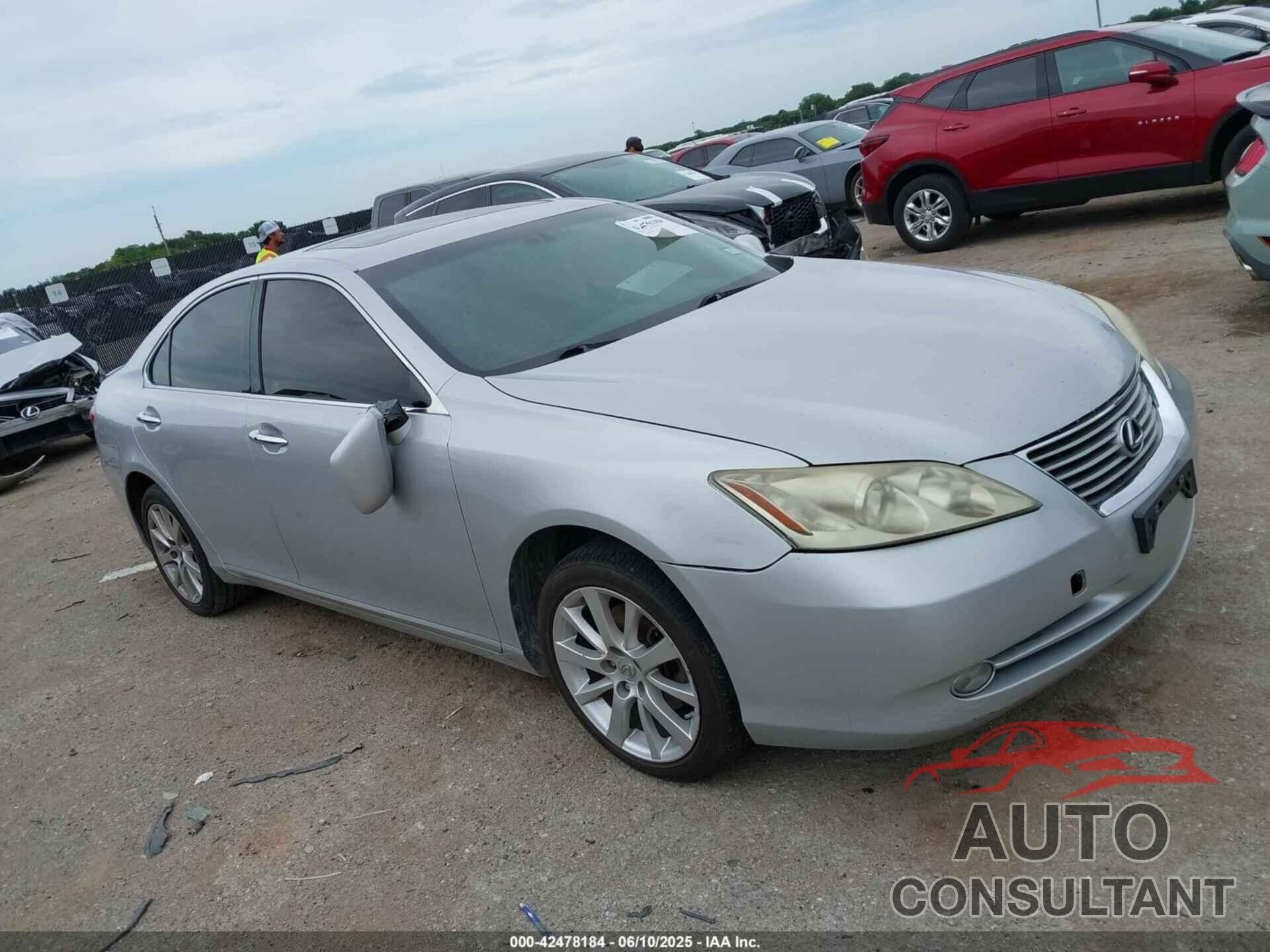 LEXUS ES 350 2009 - JTHBJ46G992300167