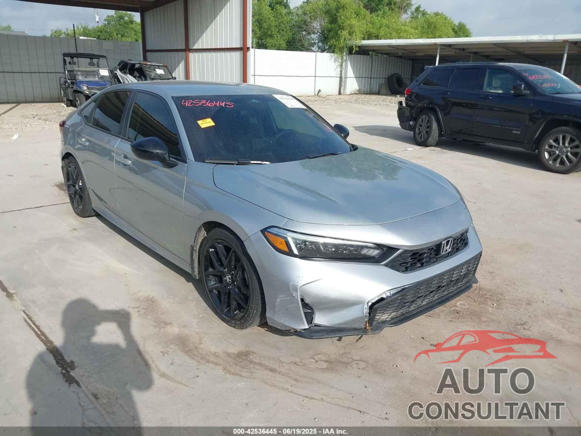 HONDA CIVIC 2025 - 2HGFE2F5XSH512536