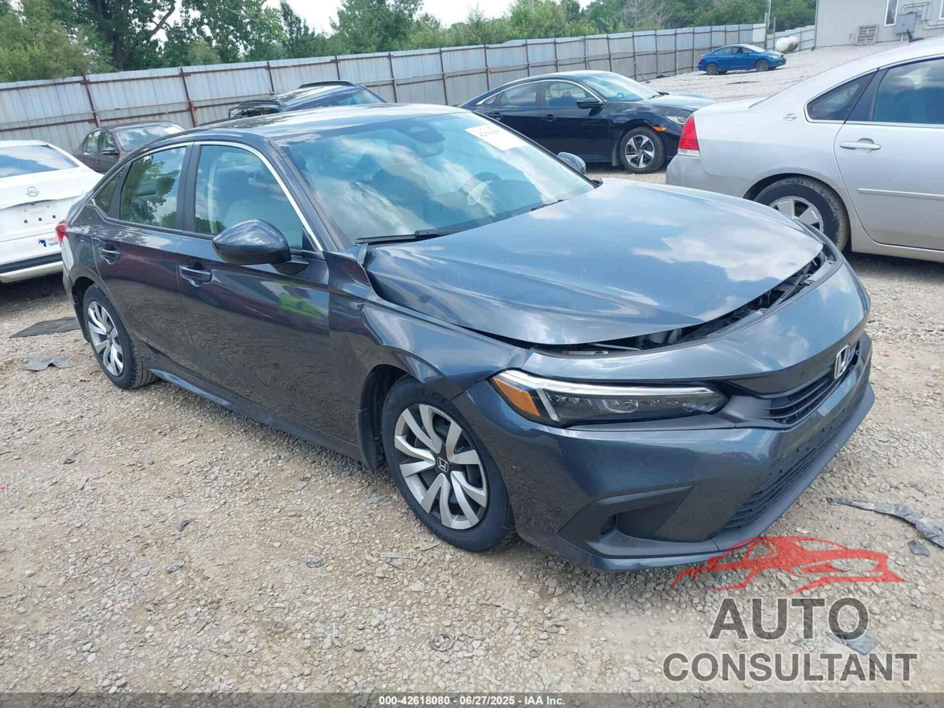 HONDA CIVIC 2022 - 2HGFE2F26NH532678