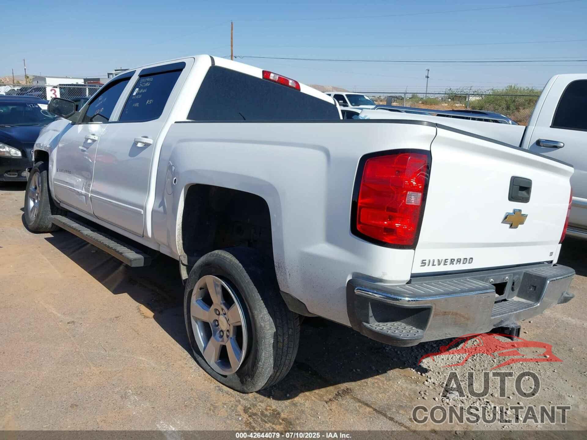 CHEVROLET SILVERADO 1500 2017 - 3GCPCRECXHG310726