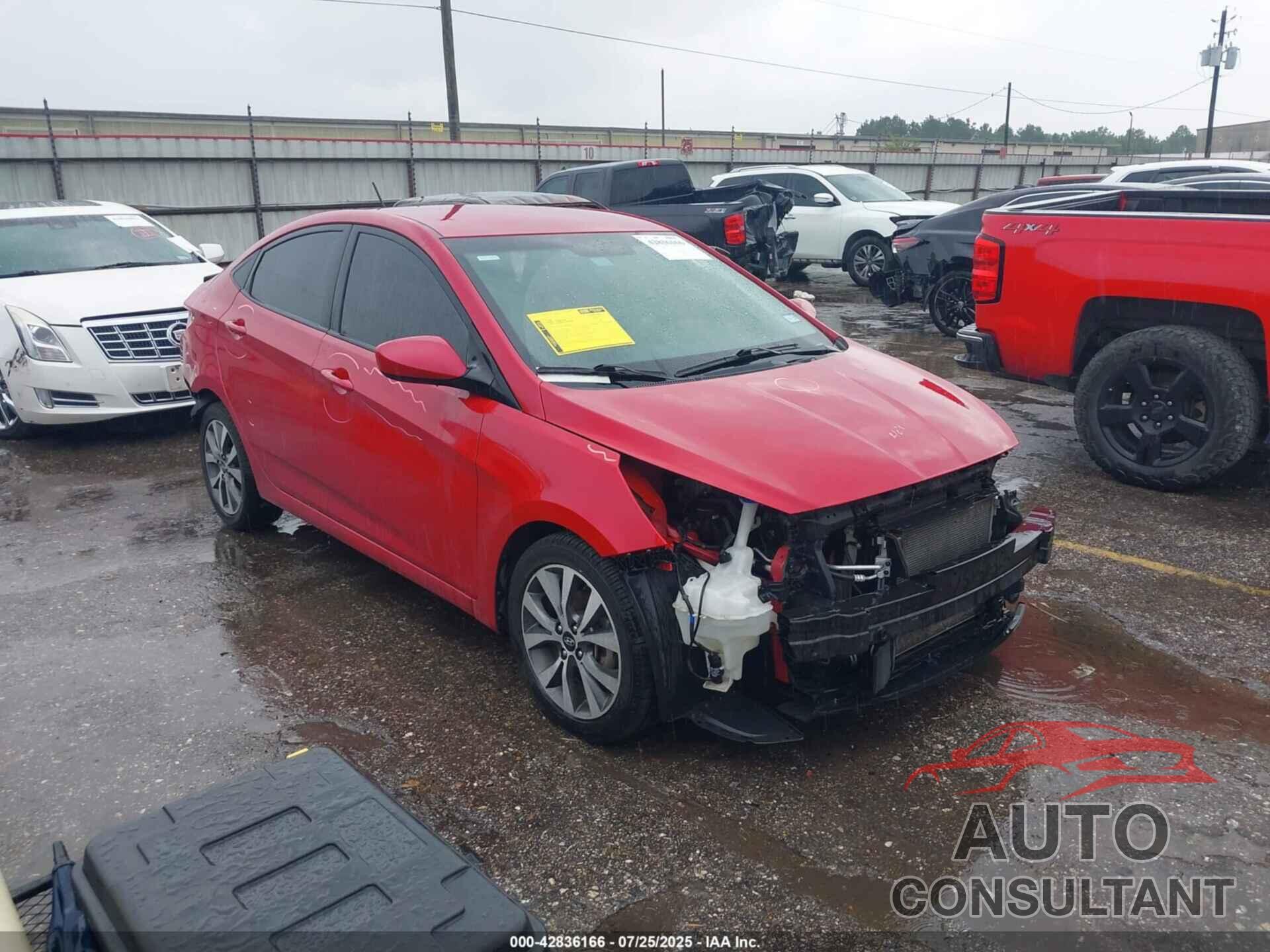 HYUNDAI ACCENT 2017 - KMHCT4AE9HU347400