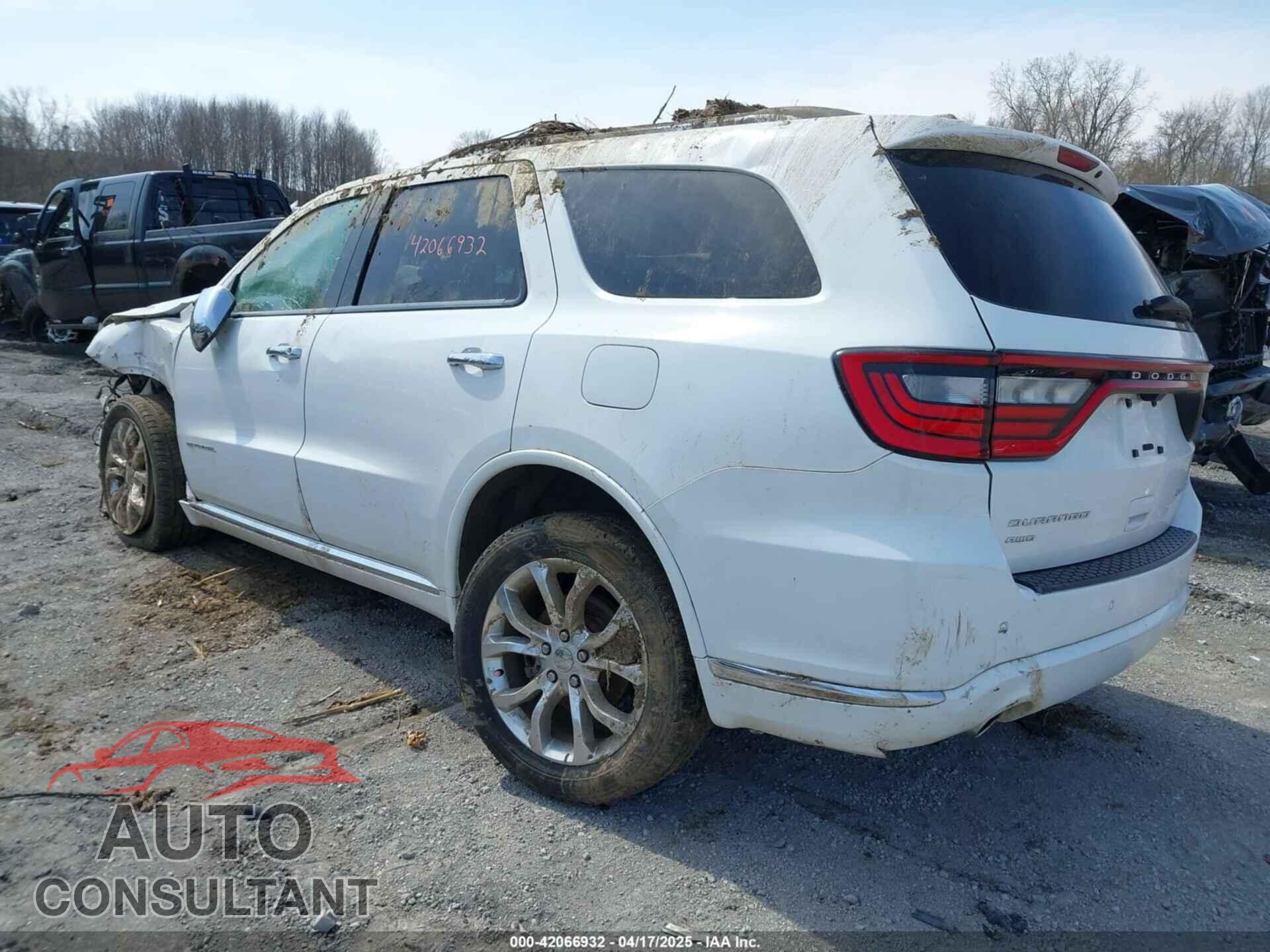 DODGE DURANGO 2017 - 1C4RDJEG2HC600908