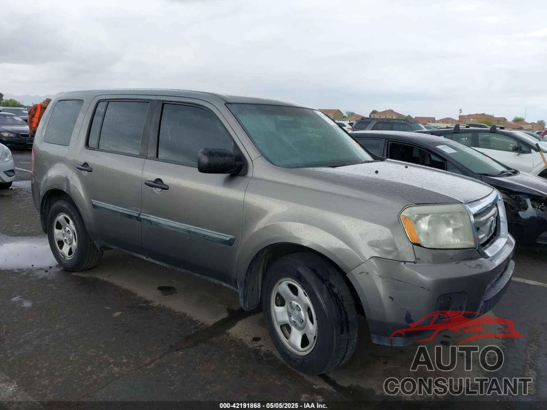 HONDA PILOT 2009 - 5FNYF38209B026525