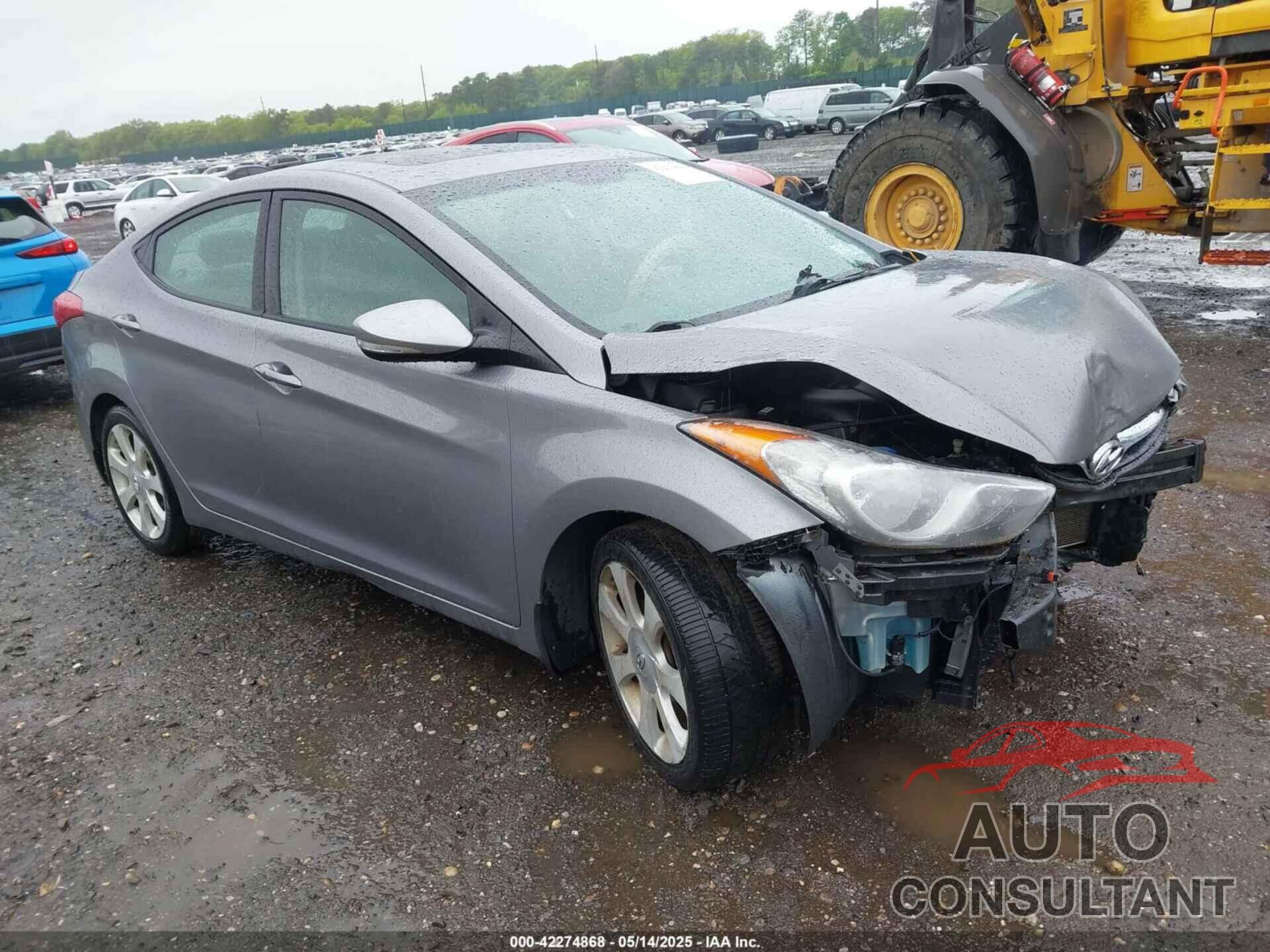 HYUNDAI ELANTRA 2013 - KMHDH4AE1DU646038