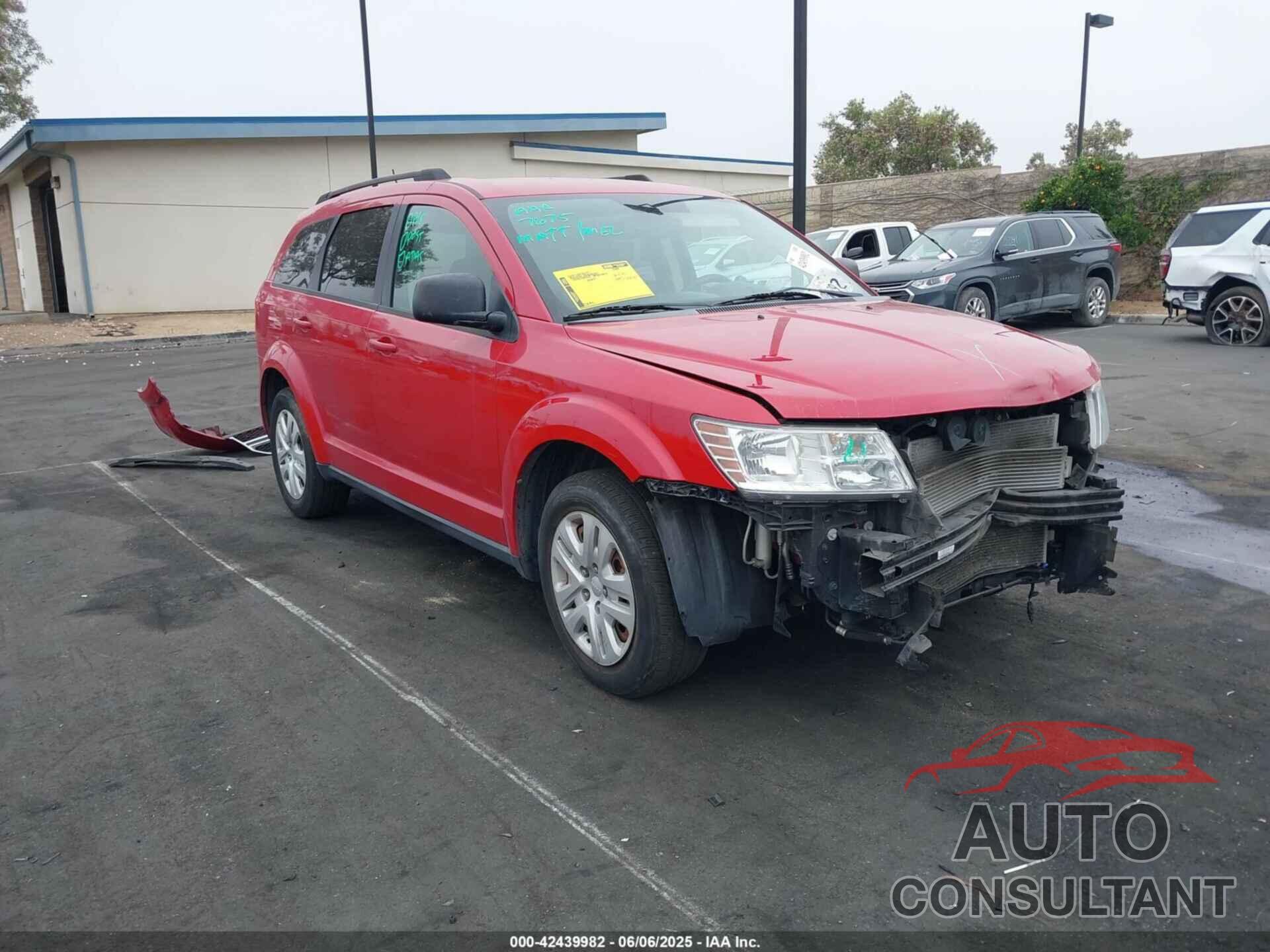 DODGE JOURNEY 2016 - 3C4PDCAB1GT237887