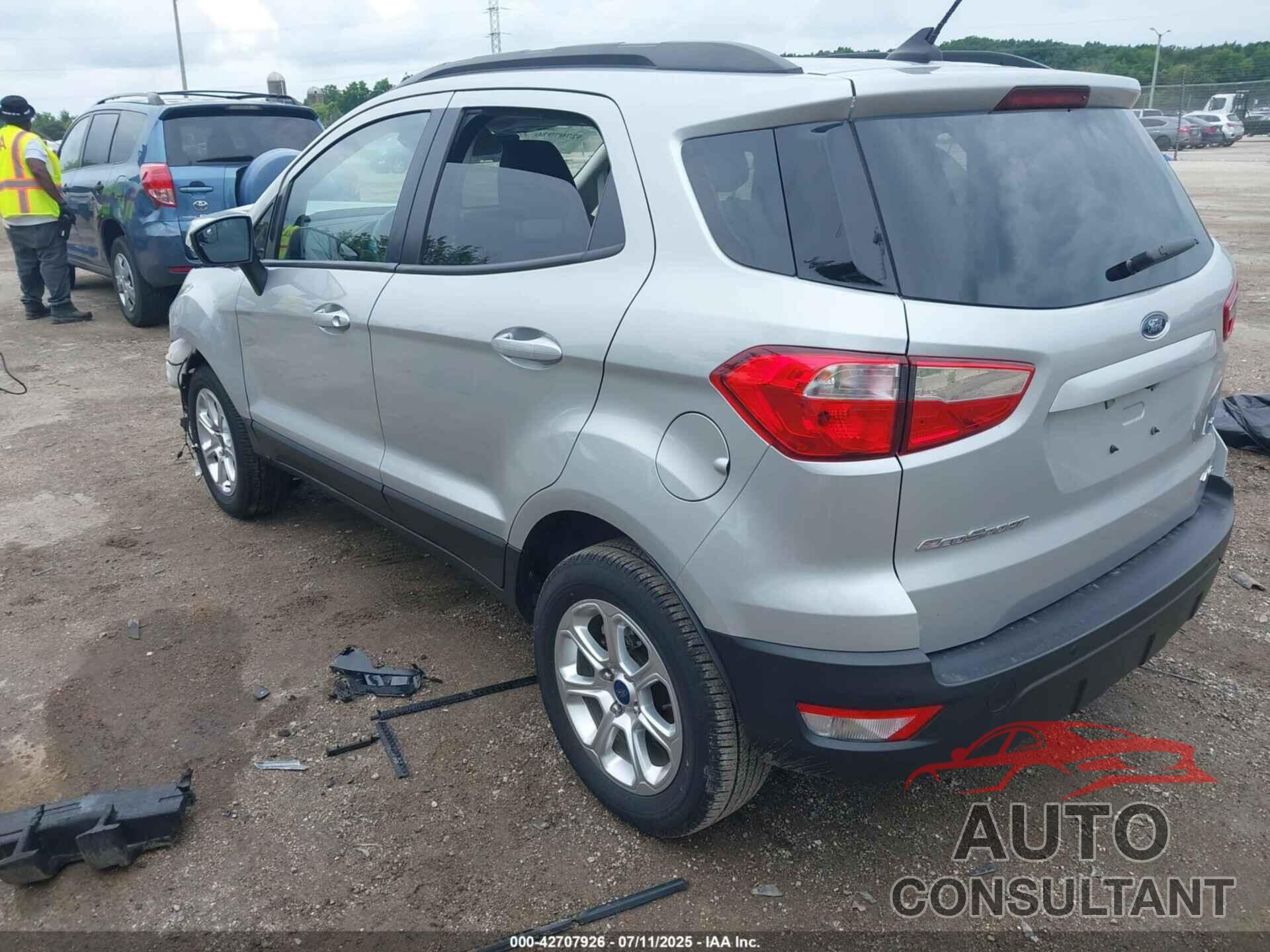 FORD ECOSPORT 2020 - MAJ6S3GL8LC317572