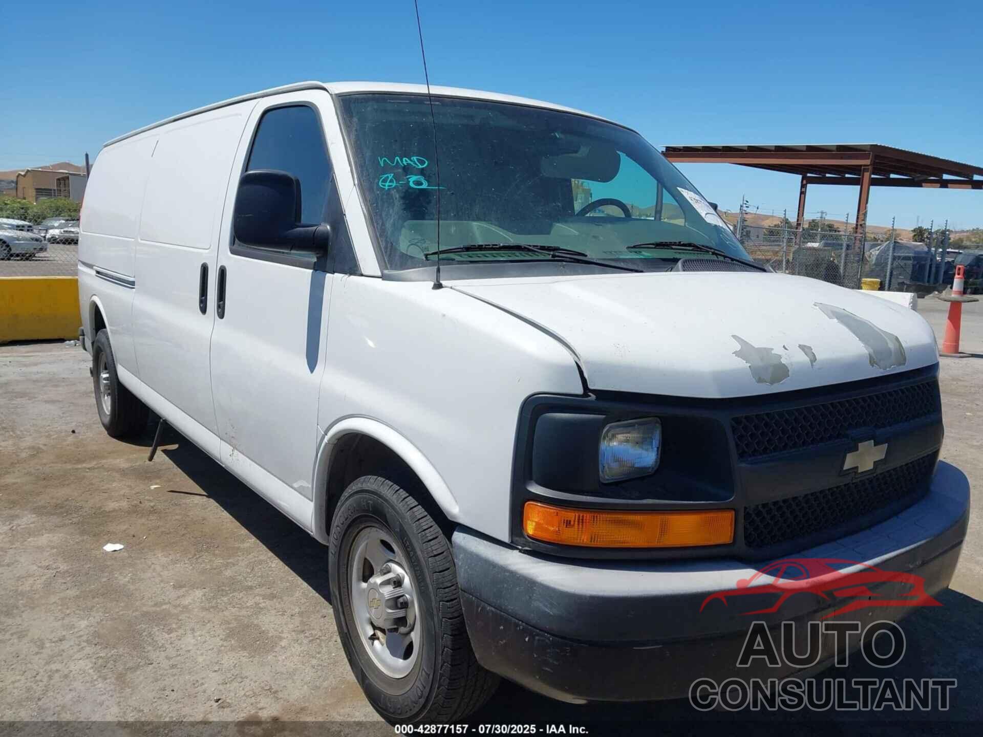 CHEVROLET EXPRESS 3500 2012 - 1GCZGUCG5C1129062