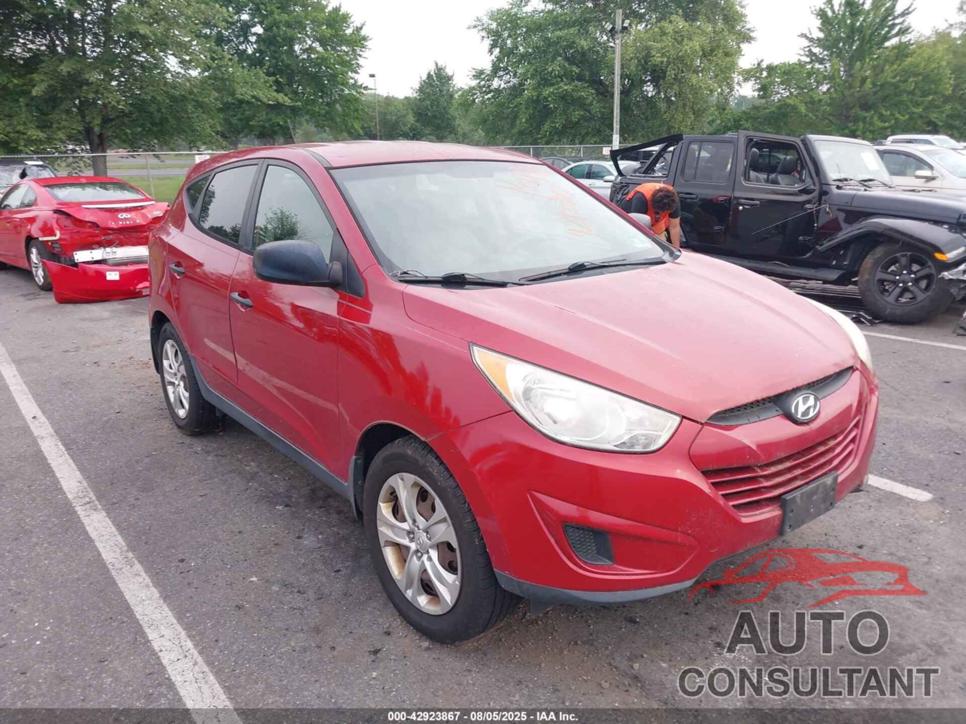 HYUNDAI TUCSON 2012 - KM8JT3AB9CU339457