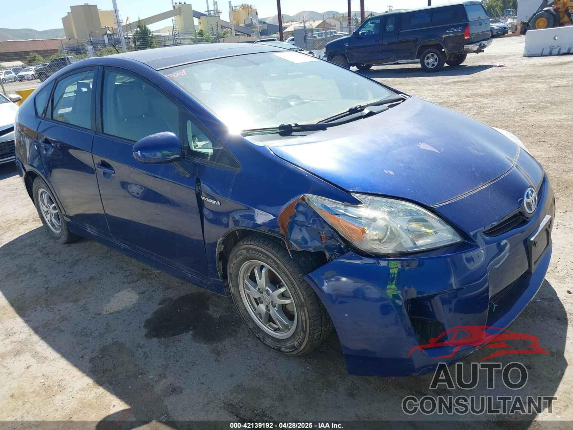 TOYOTA PRIUS 2010 - JTDKN3DU7A1022730