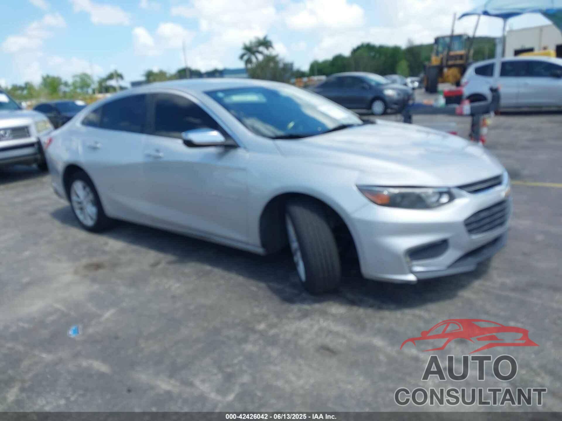 CHEVROLET MALIBU 2017 - 1G1ZE5ST1HF117584