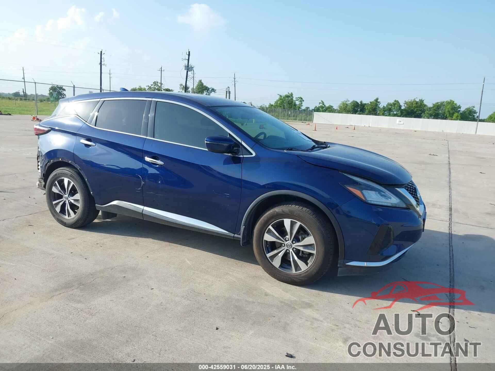 NISSAN MURANO 2019 - 5N1AZ2MJ0KN107317