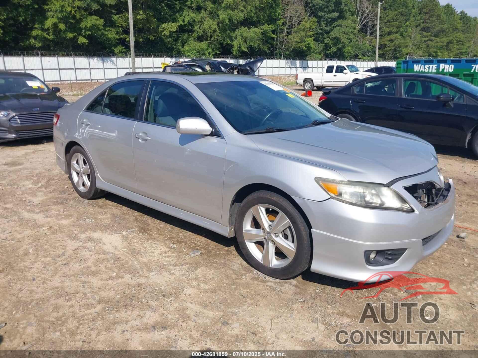 TOYOTA CAMRY 2011 - 4T1BF3EK1BU207782