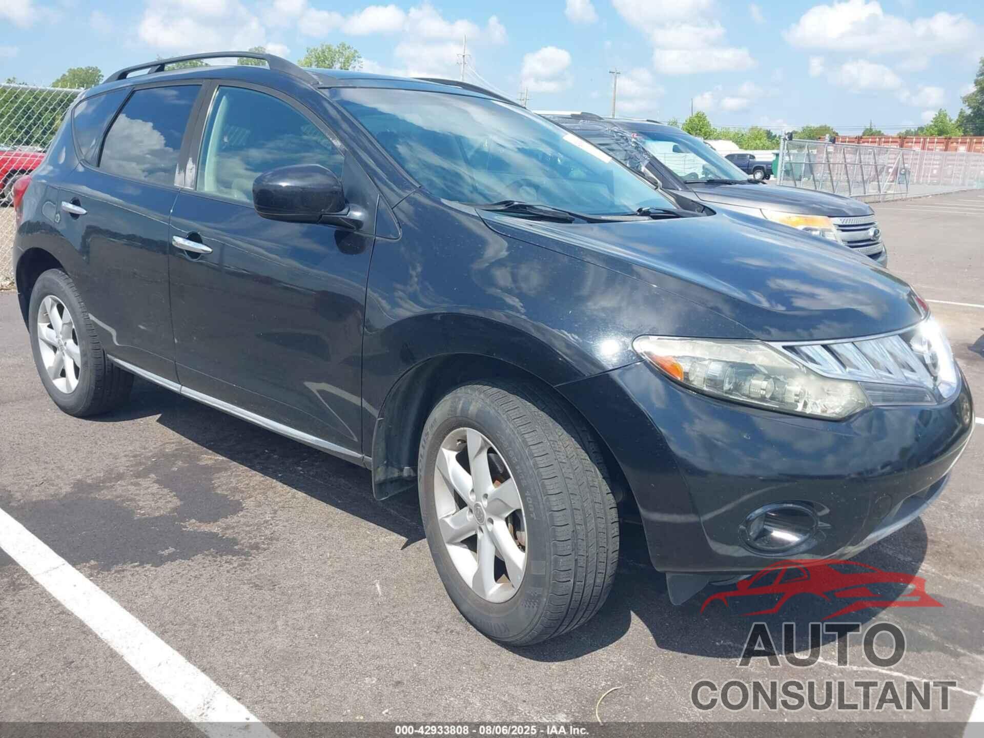 NISSAN MURANO 2010 - JN8AZ1MW7AW105507