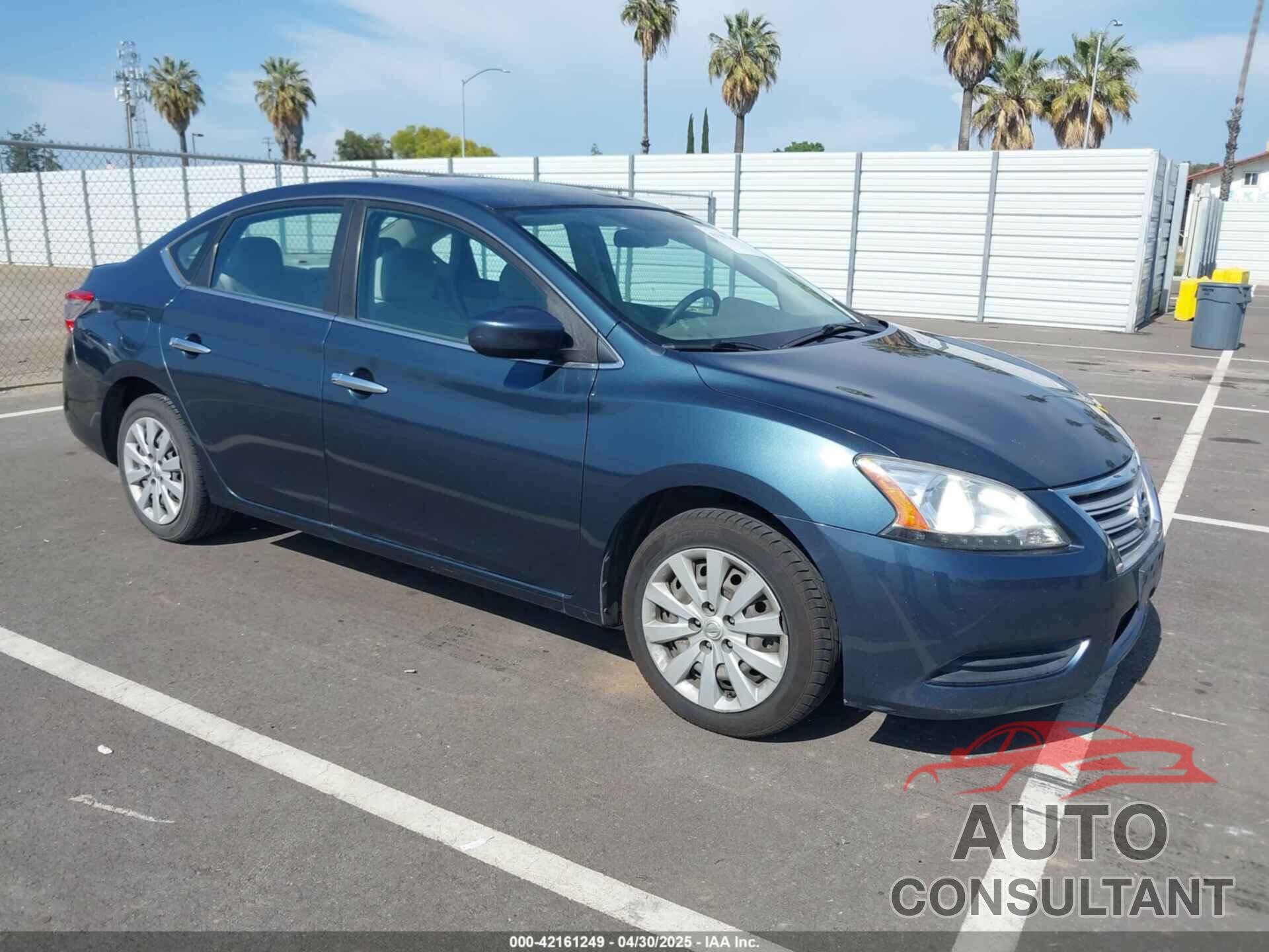 NISSAN SENTRA 2014 - 3N1AB7APXEY242829