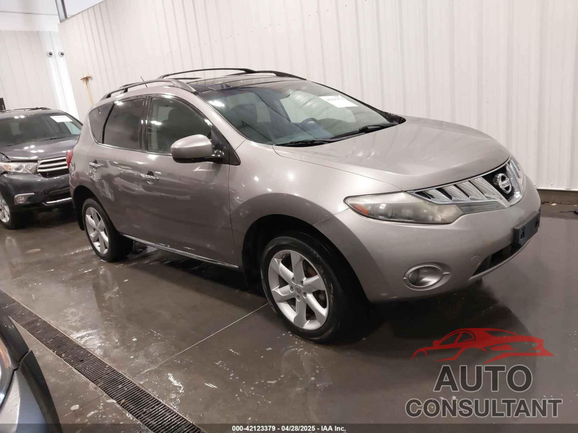NISSAN MURANO 2010 - JN8AZ1MW3AW118917