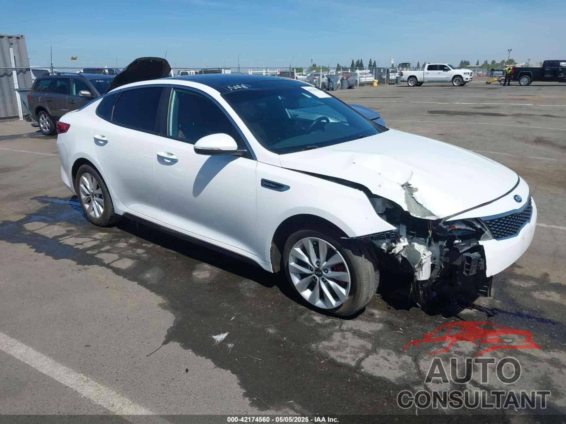 KIA OPTIMA 2016 - 5XXGW4L26GG019985