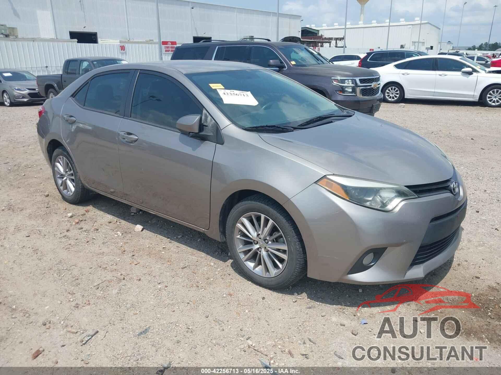 TOYOTA COROLLA 2014 - 5YFBURHE3EP177270
