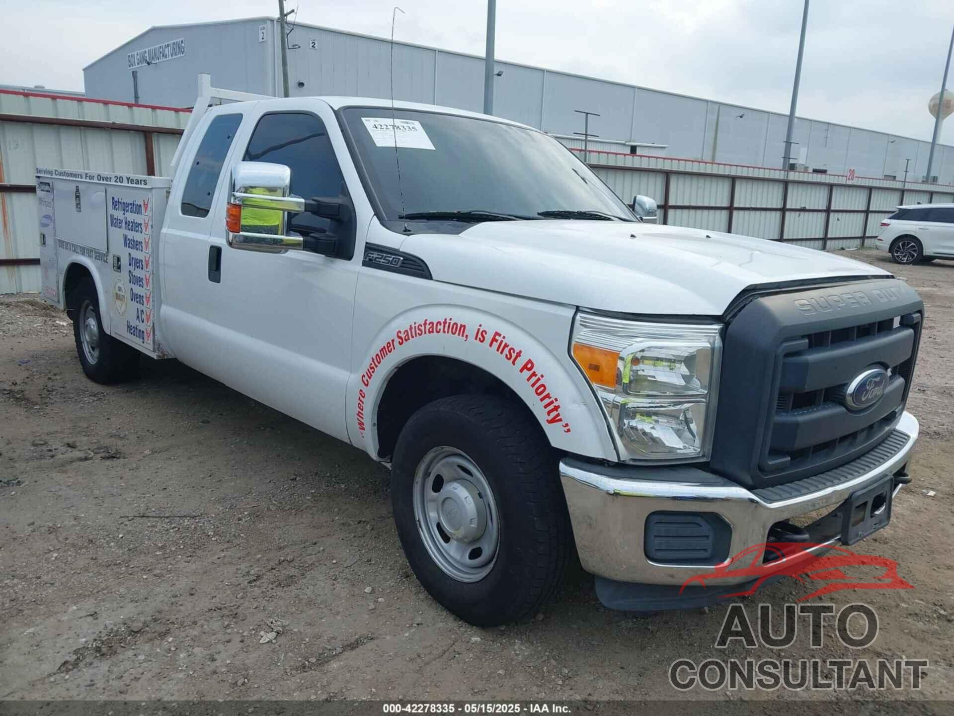 FORD F250 2013 - 1FT7X2A64DEA86642