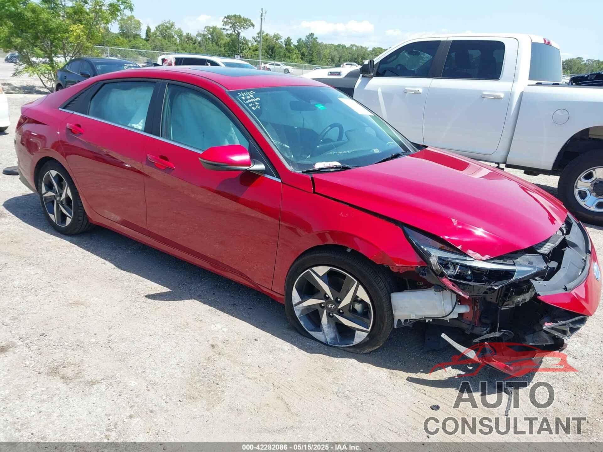 HYUNDAI ELANTRA HYBRID 2023 - KMHLN4AJ7PU047487