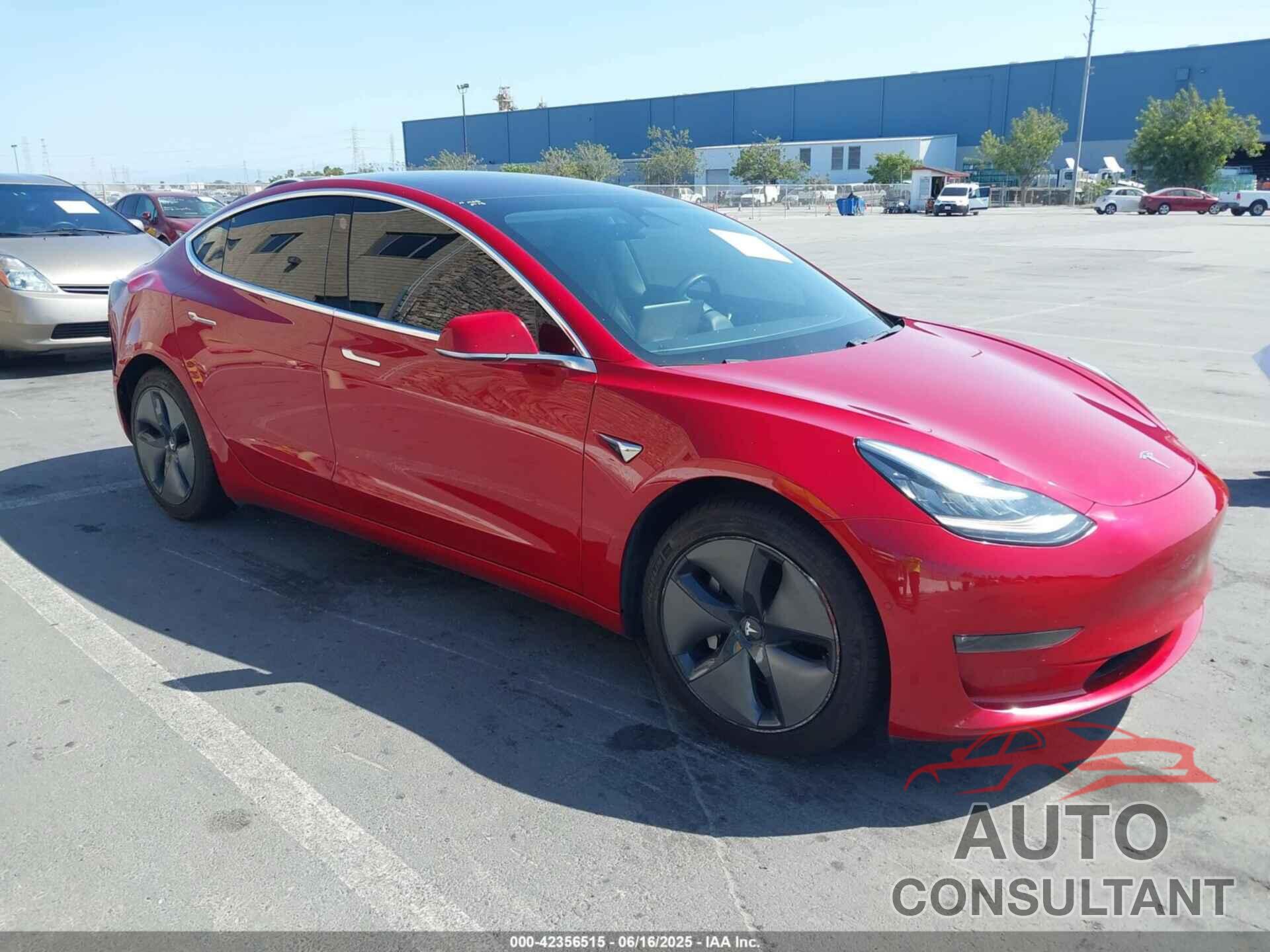 TESLA MODEL 3 2018 - 5YJ3E1EA5JF039997