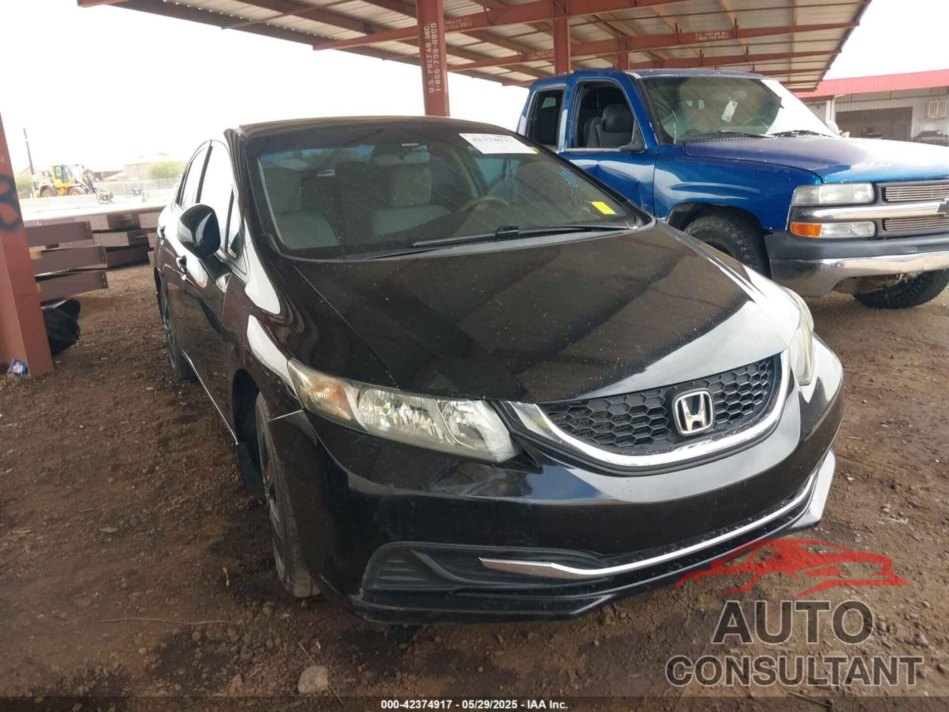 HONDA CIVIC 2013 - 2HGFB2F53DH300959