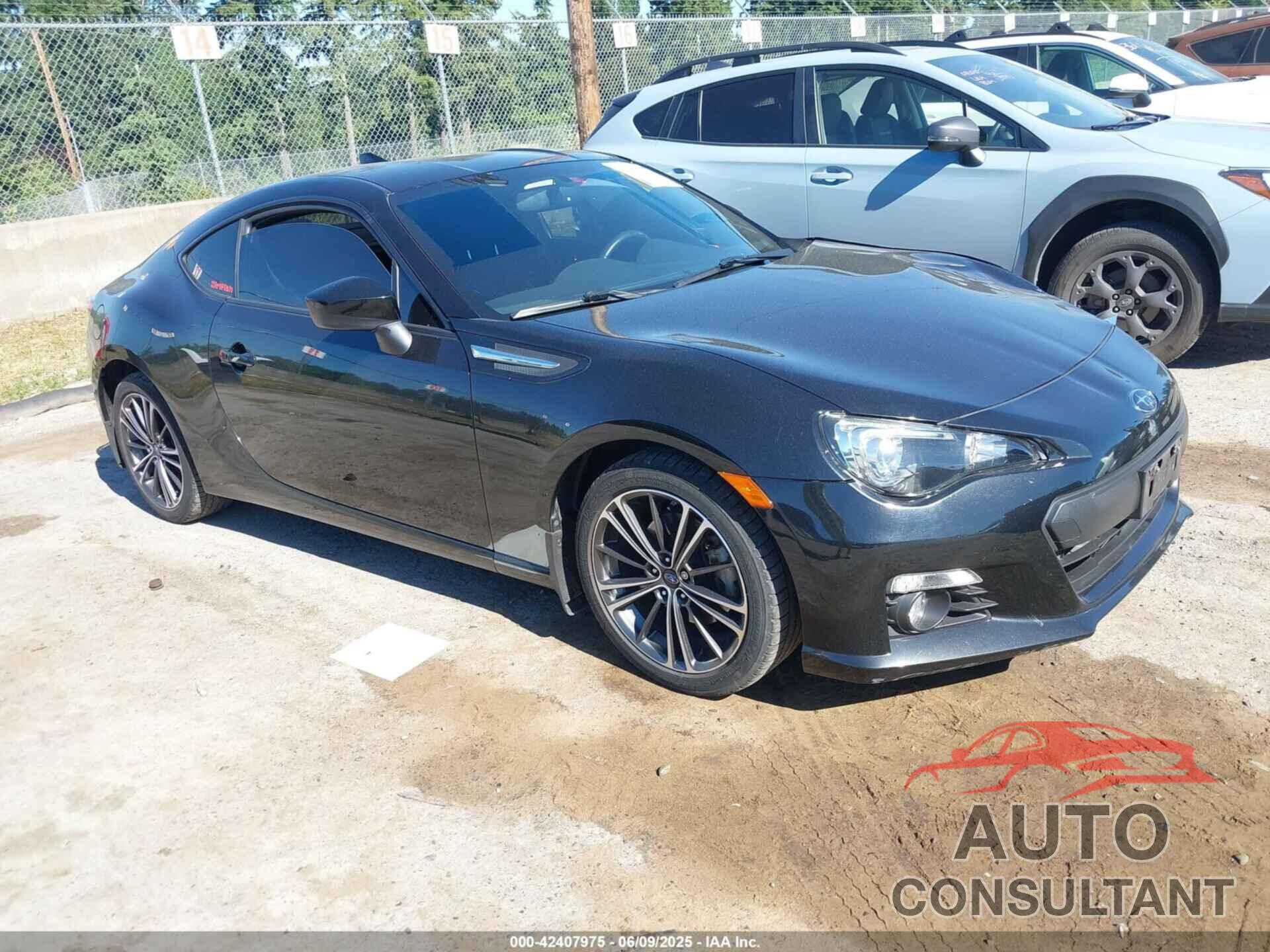 SUBARU BRZ 2016 - JF1ZCAB11G9600953