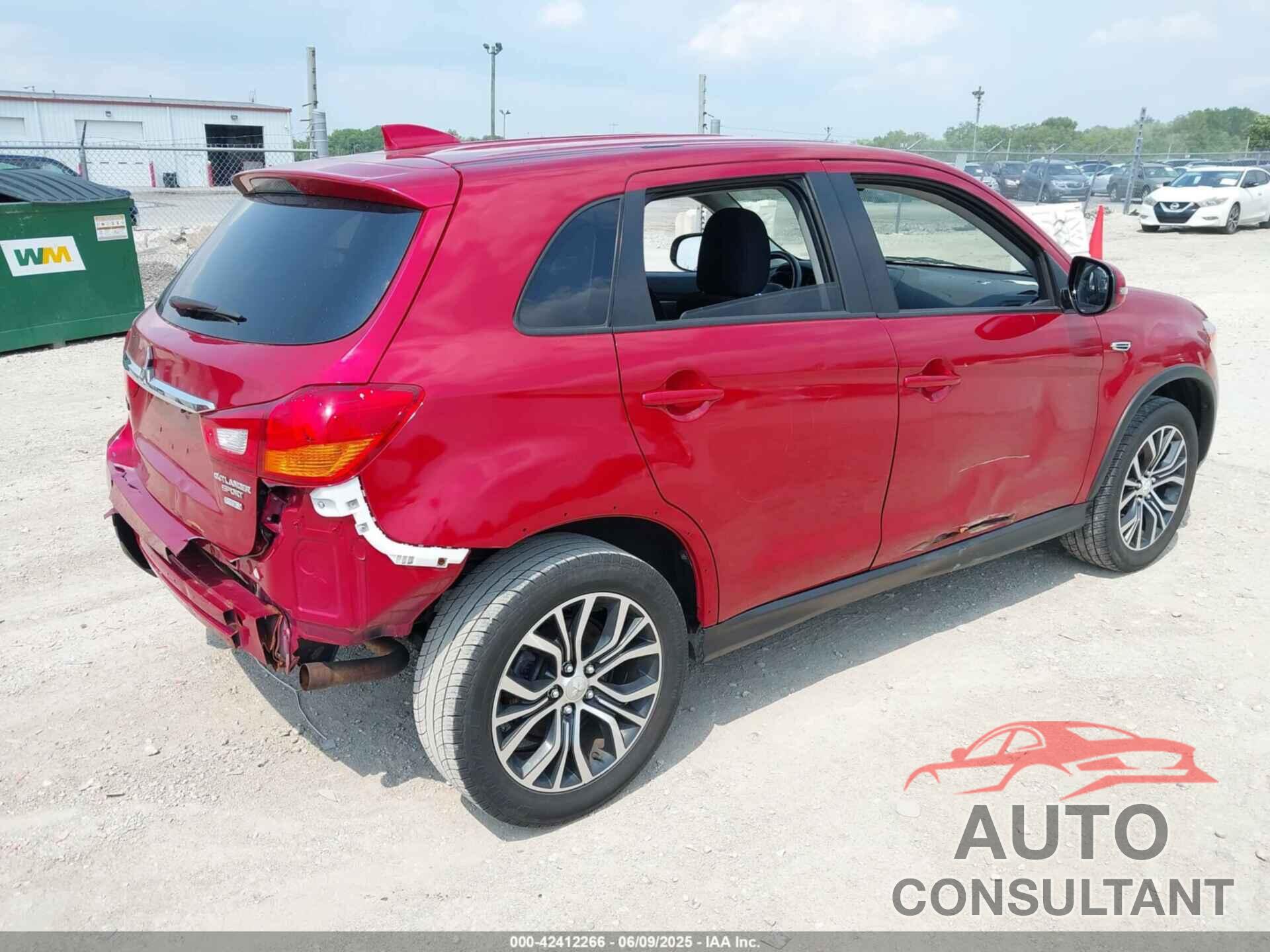 MITSUBISHI OUTLANDER SPORT 2019 - JA4AP3AU6KU032377
