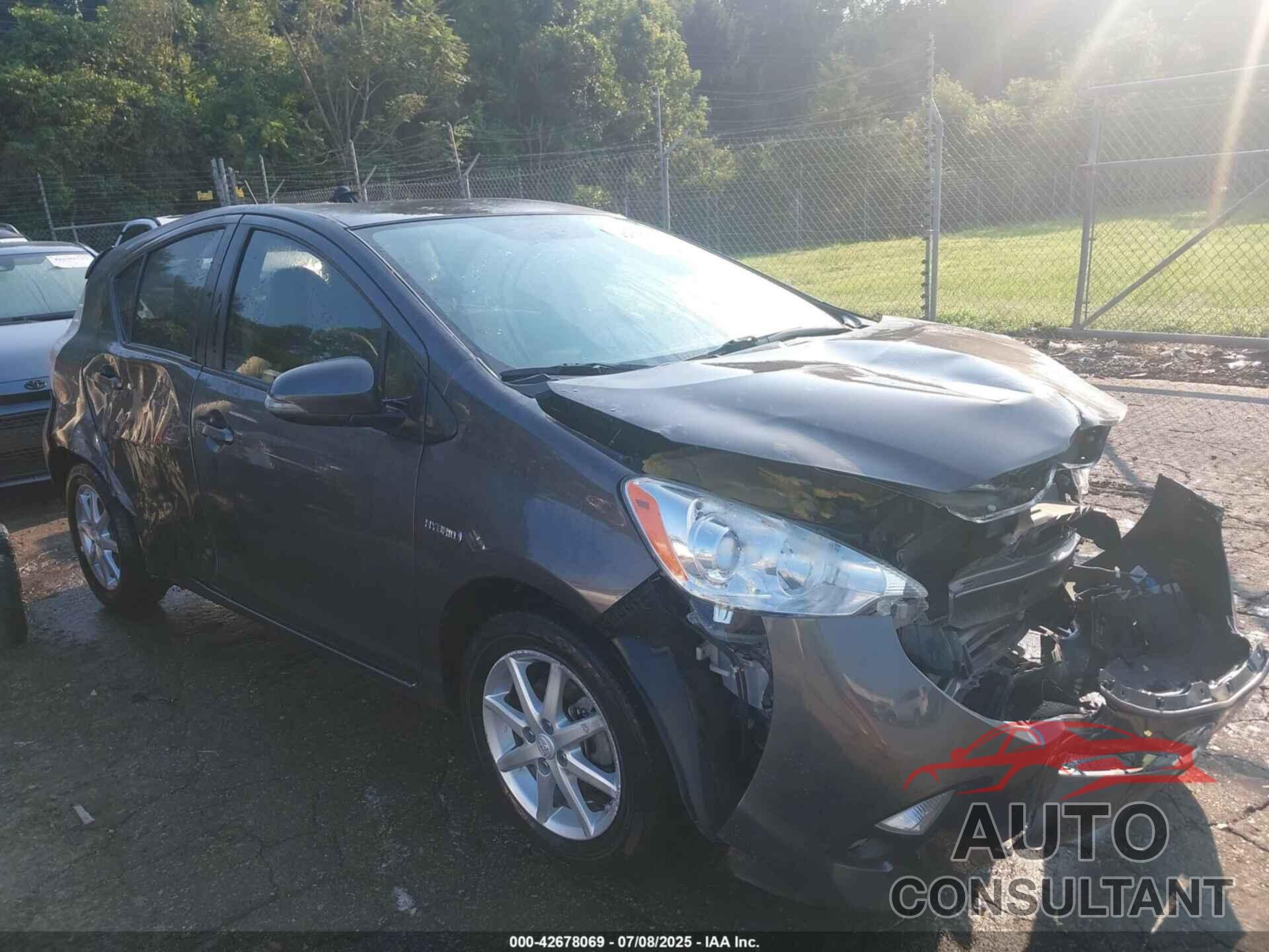 TOYOTA PRIUS C 2012 - JTDKDTB3XC1010507