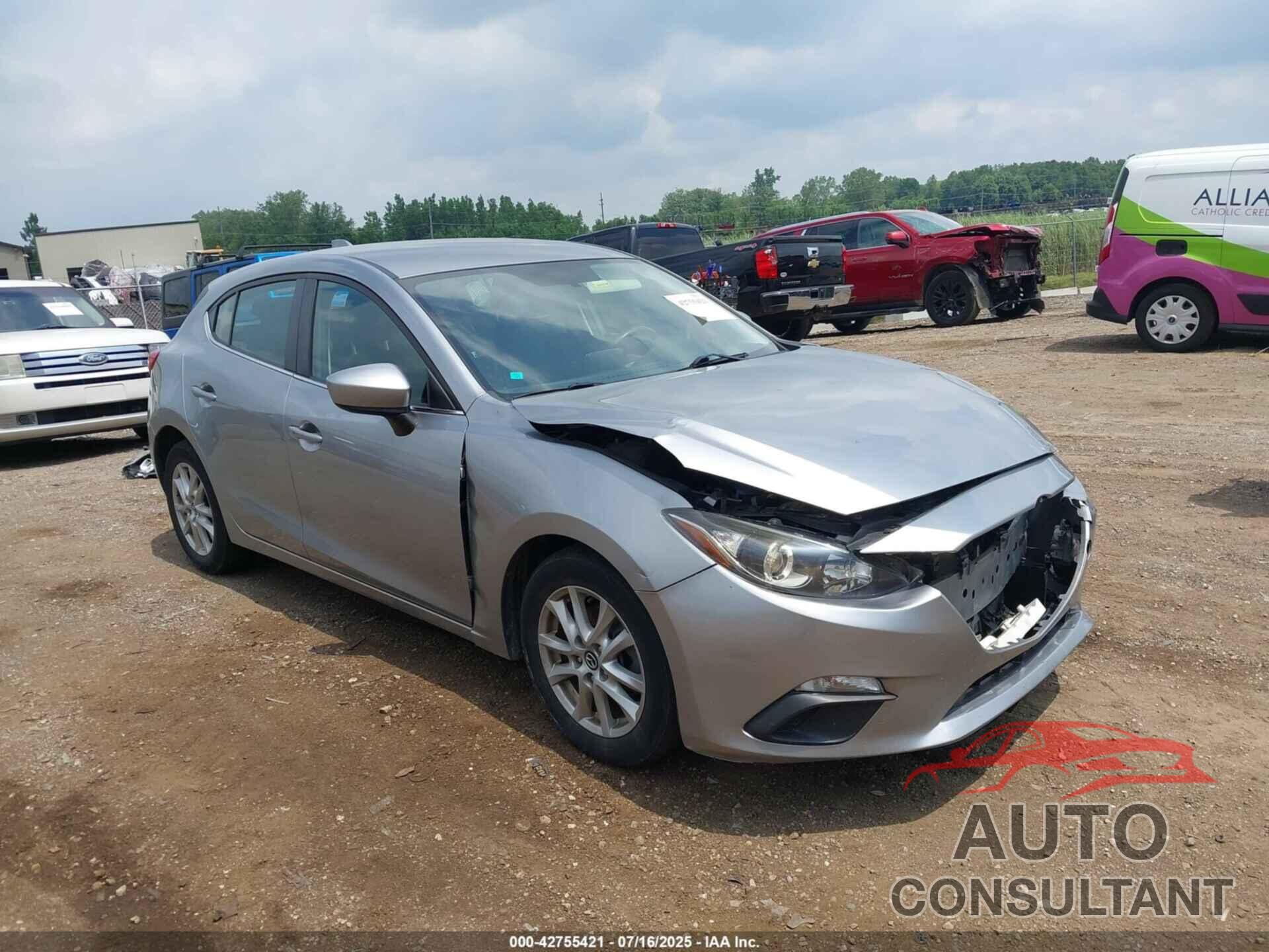 MAZDA MAZDA3 2014 - JM1BM1L70E1122192