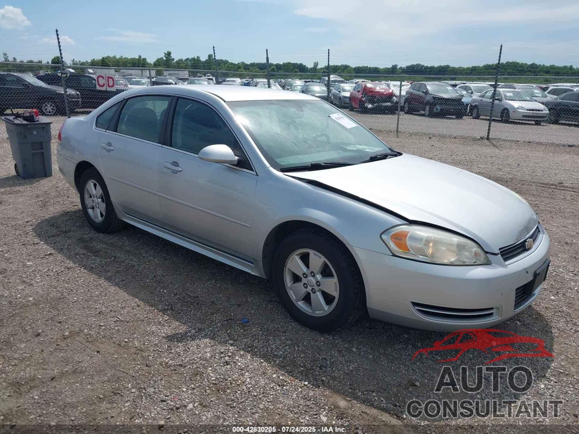 CHEVROLET IMPALA 2011 - 2G1WF5EK8B1192686