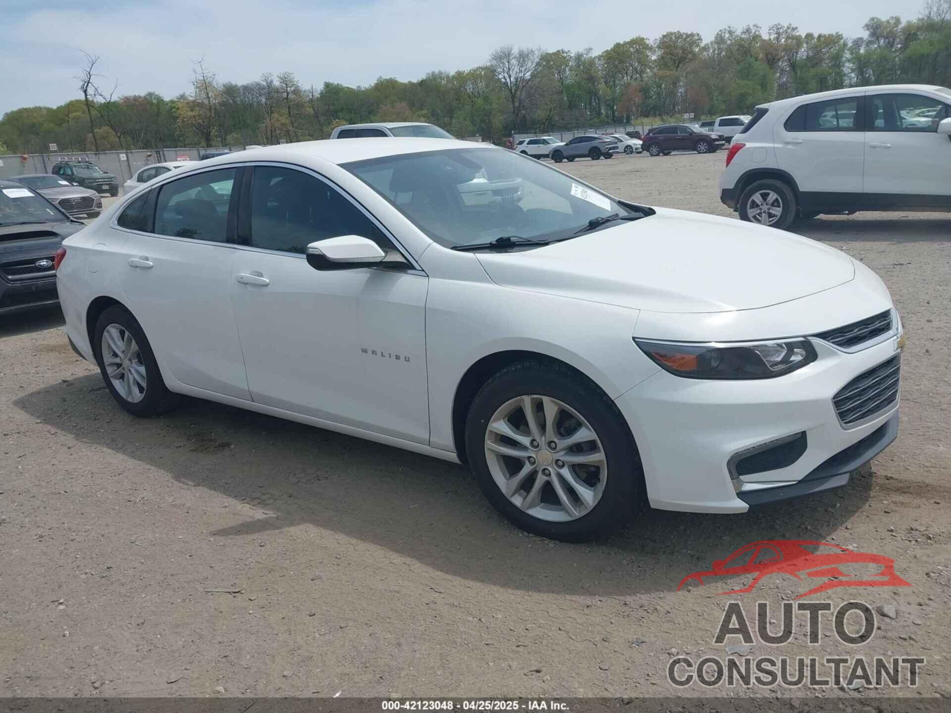 CHEVROLET MALIBU 2016 - 1G1ZE5ST3GF315484