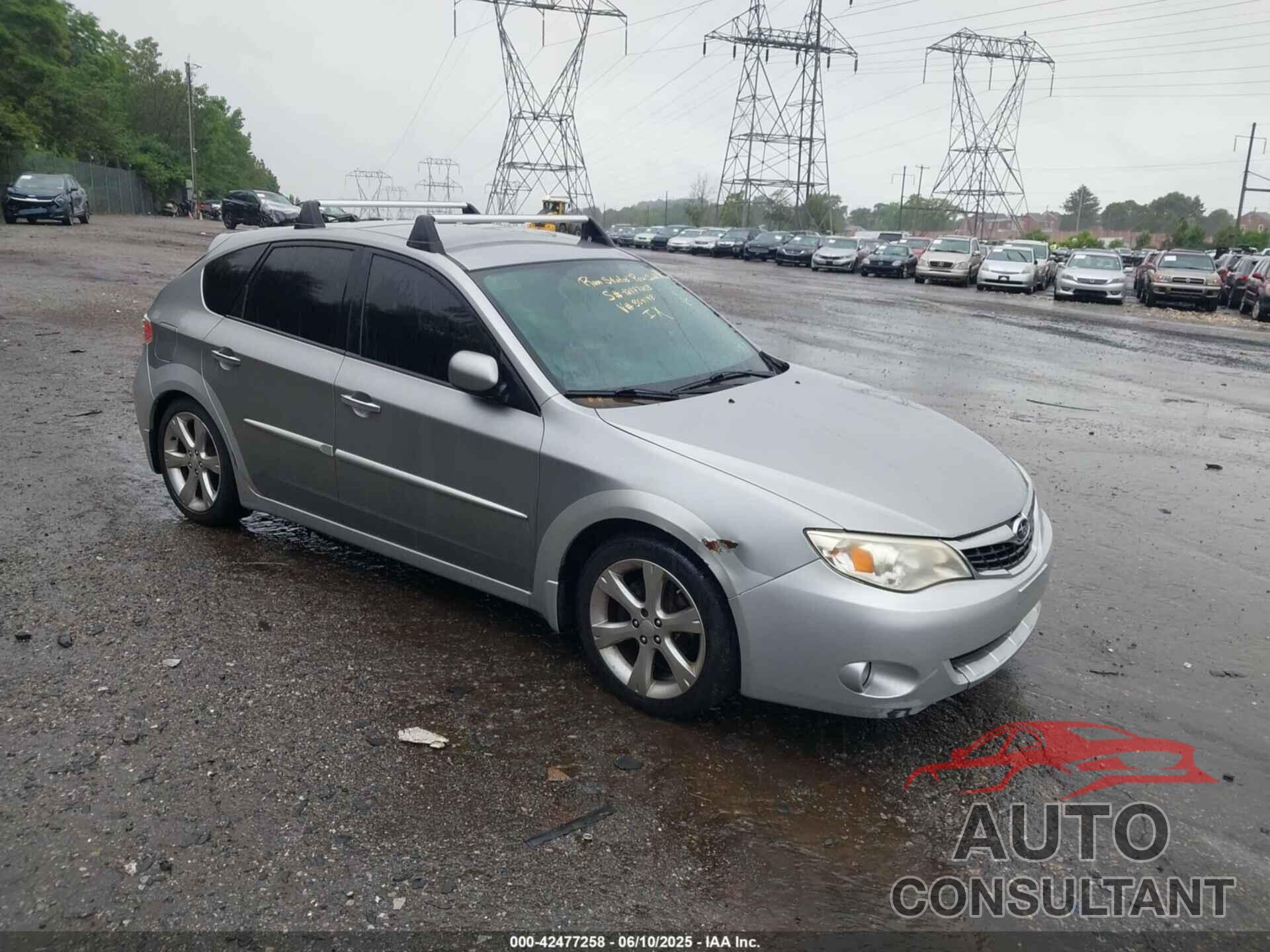SUBARU IMPREZA OUTBACK SPORT 2009 - JF1GH63659H809198