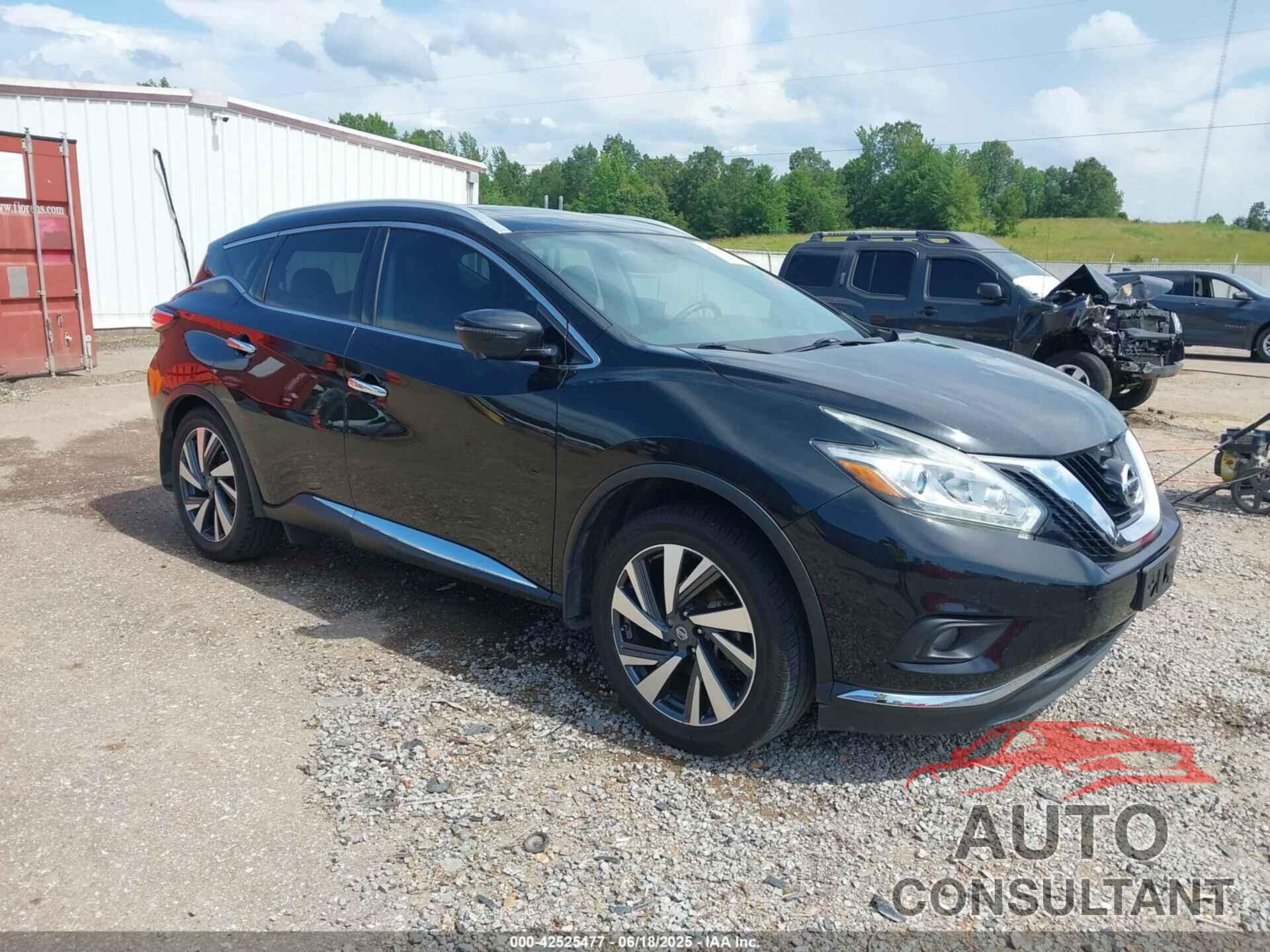 NISSAN MURANO 2018 - 5N1AZ2MG3JN122896